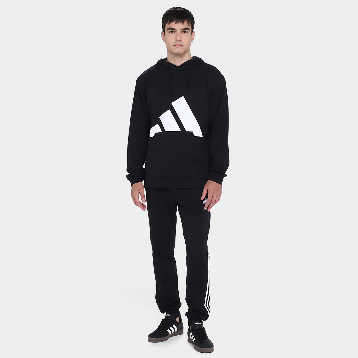 Moletom Adidas Leve Com Capuz Masculino - Tam: P - 3
