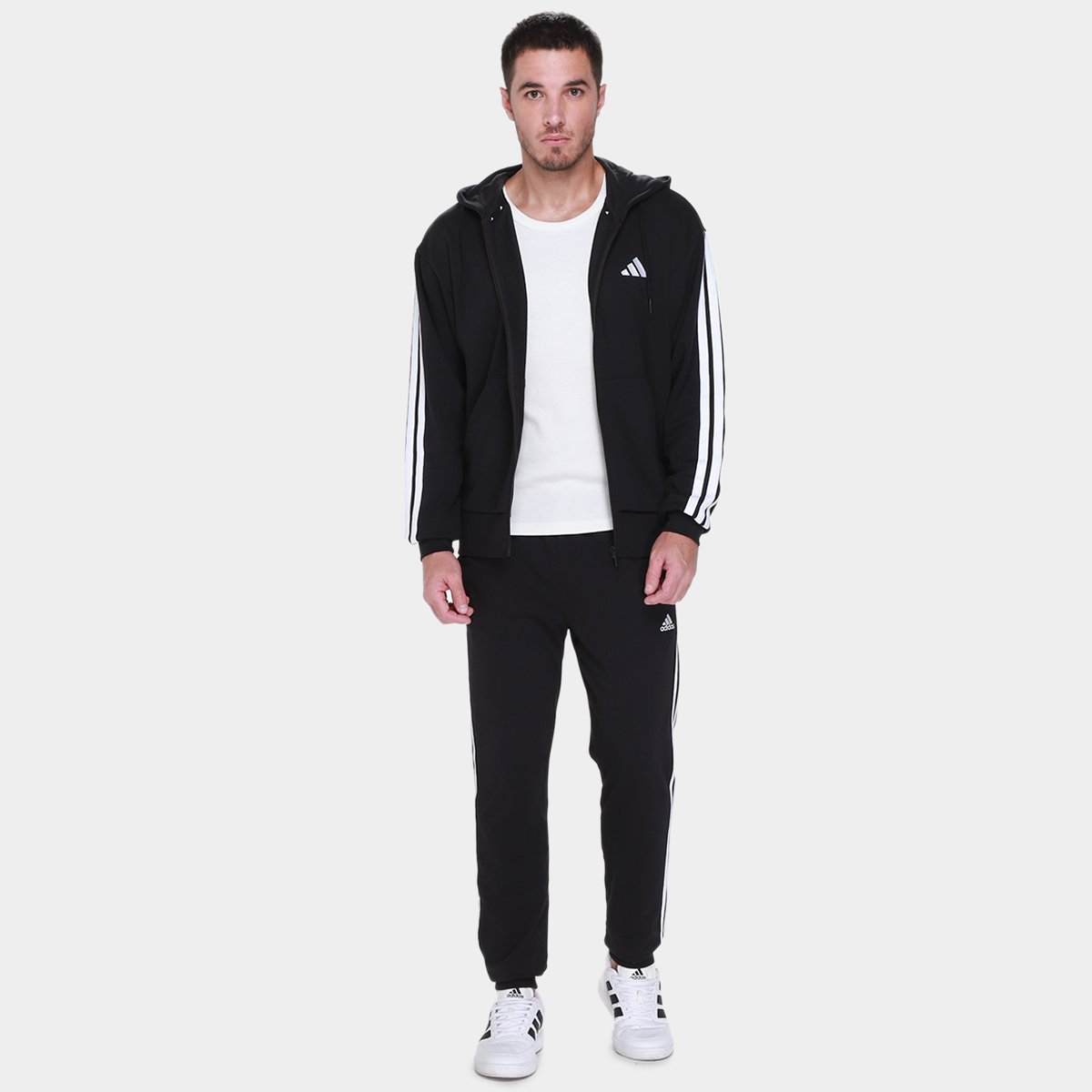 Jaqueta Adidas 3 Stripes Masculina - Tam: P - 3