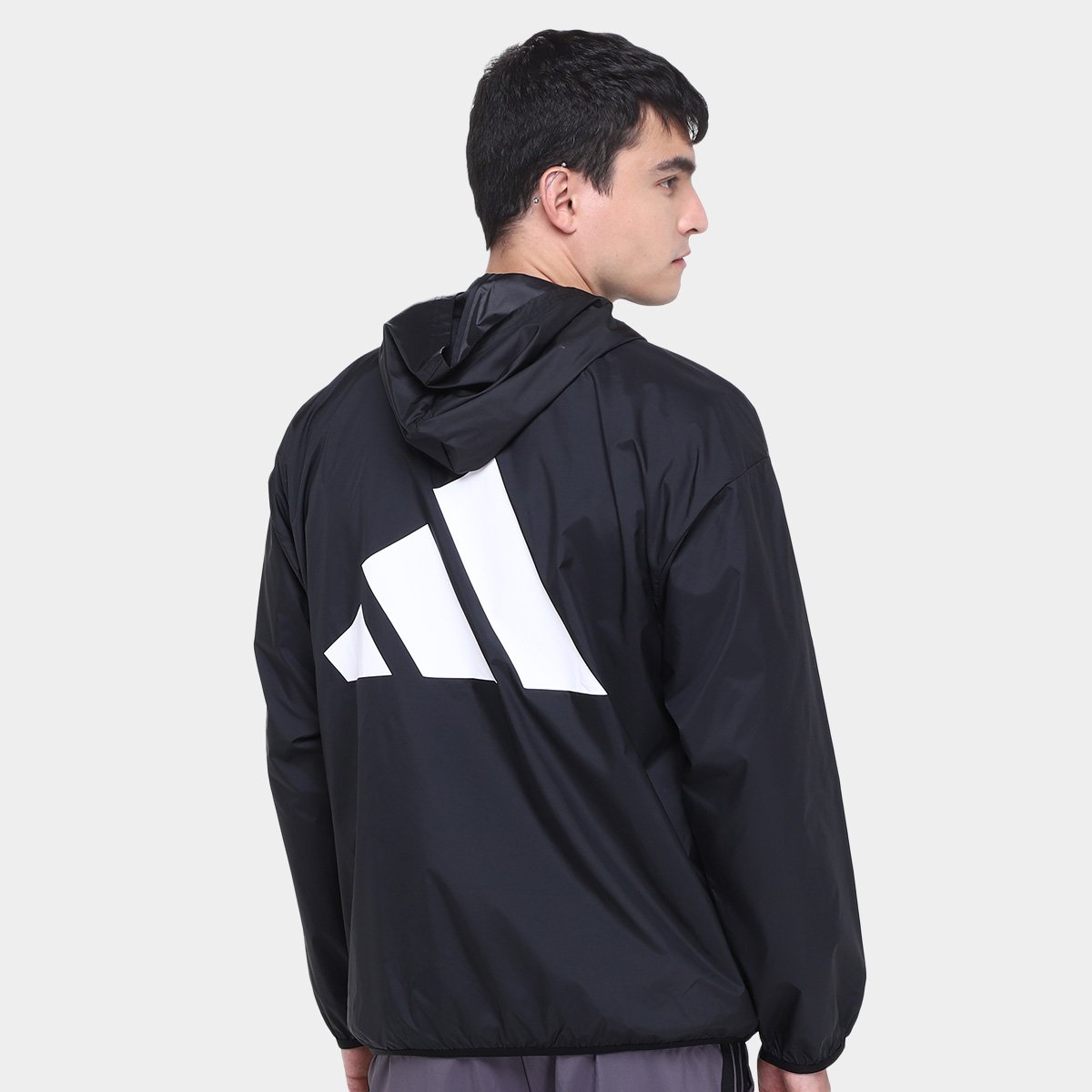 Jaqueta Corta Vento Adidas Masculina - Tam: GG - 1