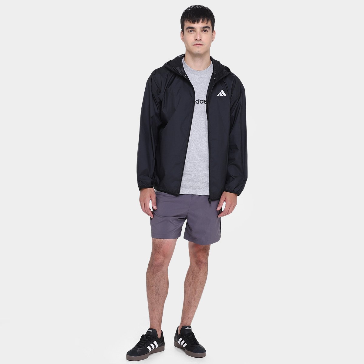 Jaqueta Corta Vento Adidas Masculina - Tam: GG - 3