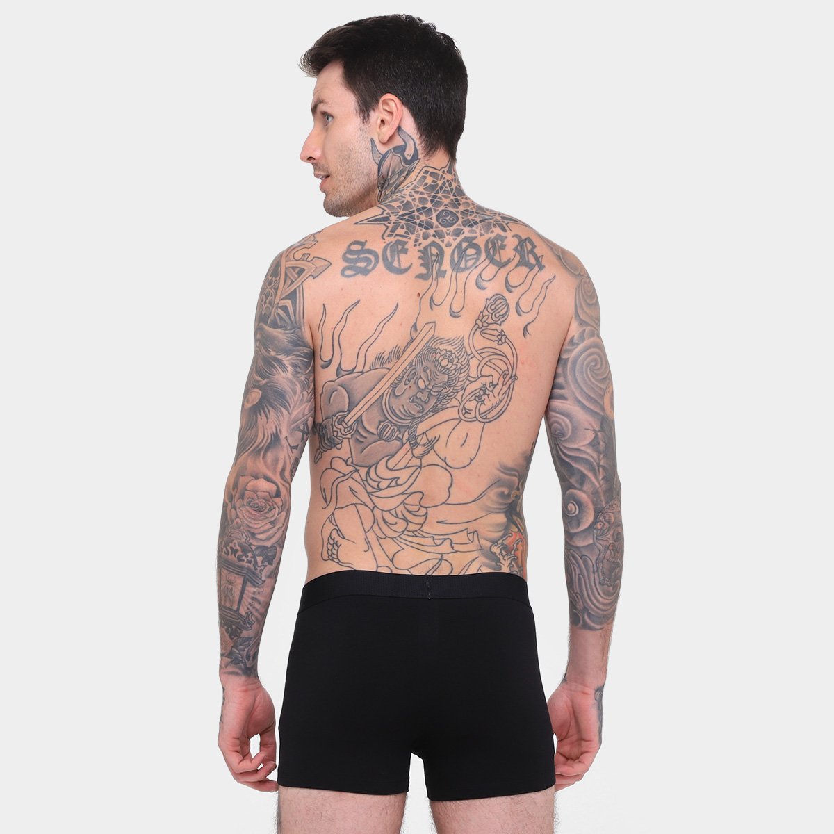 Kit Cueca Boxer Adidas 3 Peças - Tam: P - 2
