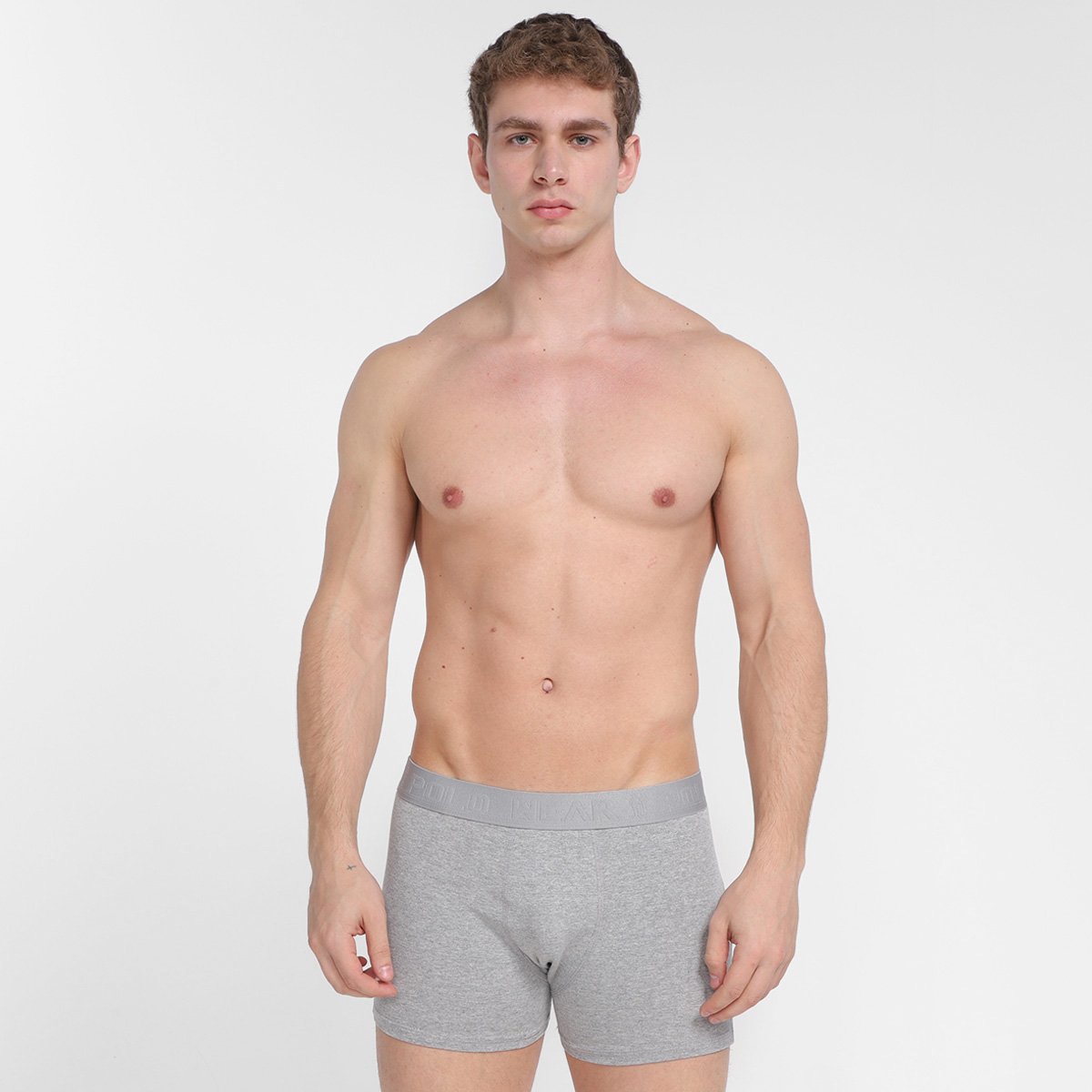 Kit Cueca Boxer Polo Wear 10 Peças - Tam: P - 4