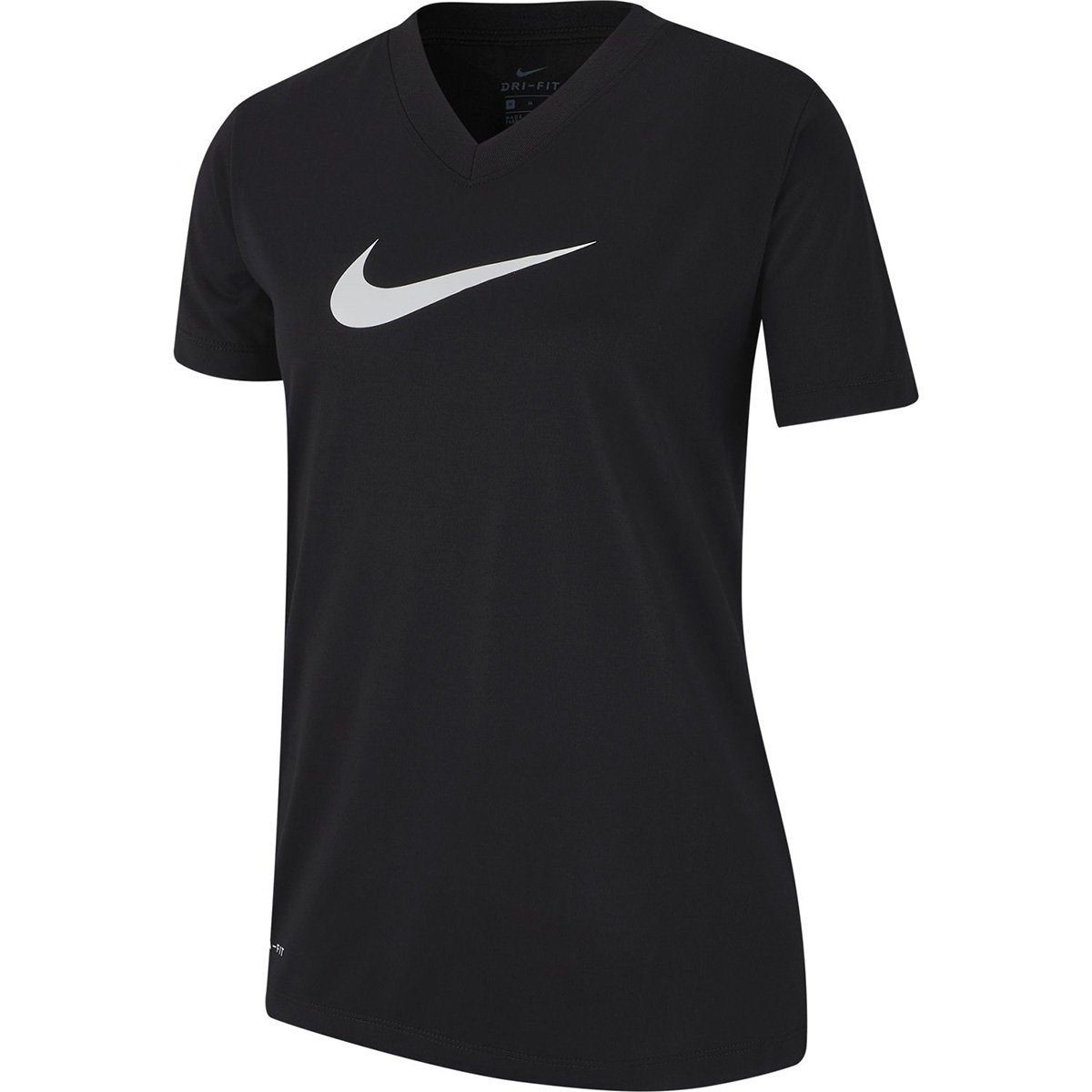 Camiseta Infantil Nike Dri-FIT Vneck Swoosh Feminina