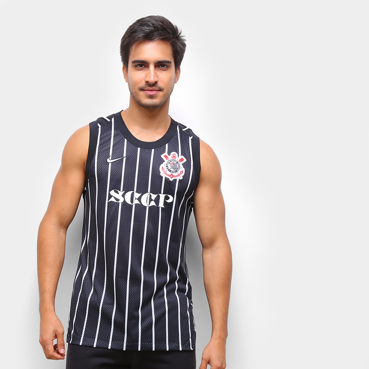 Regata Corinthians Nike Basquete Masculina