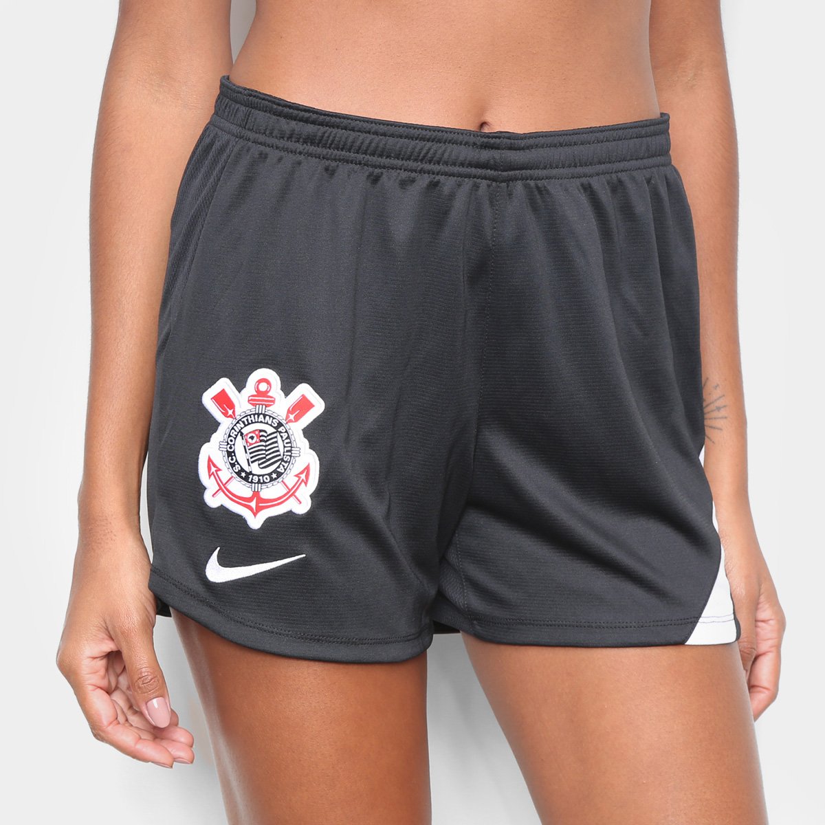 Calção Corinthians Treino 20/21 Nike Feminino