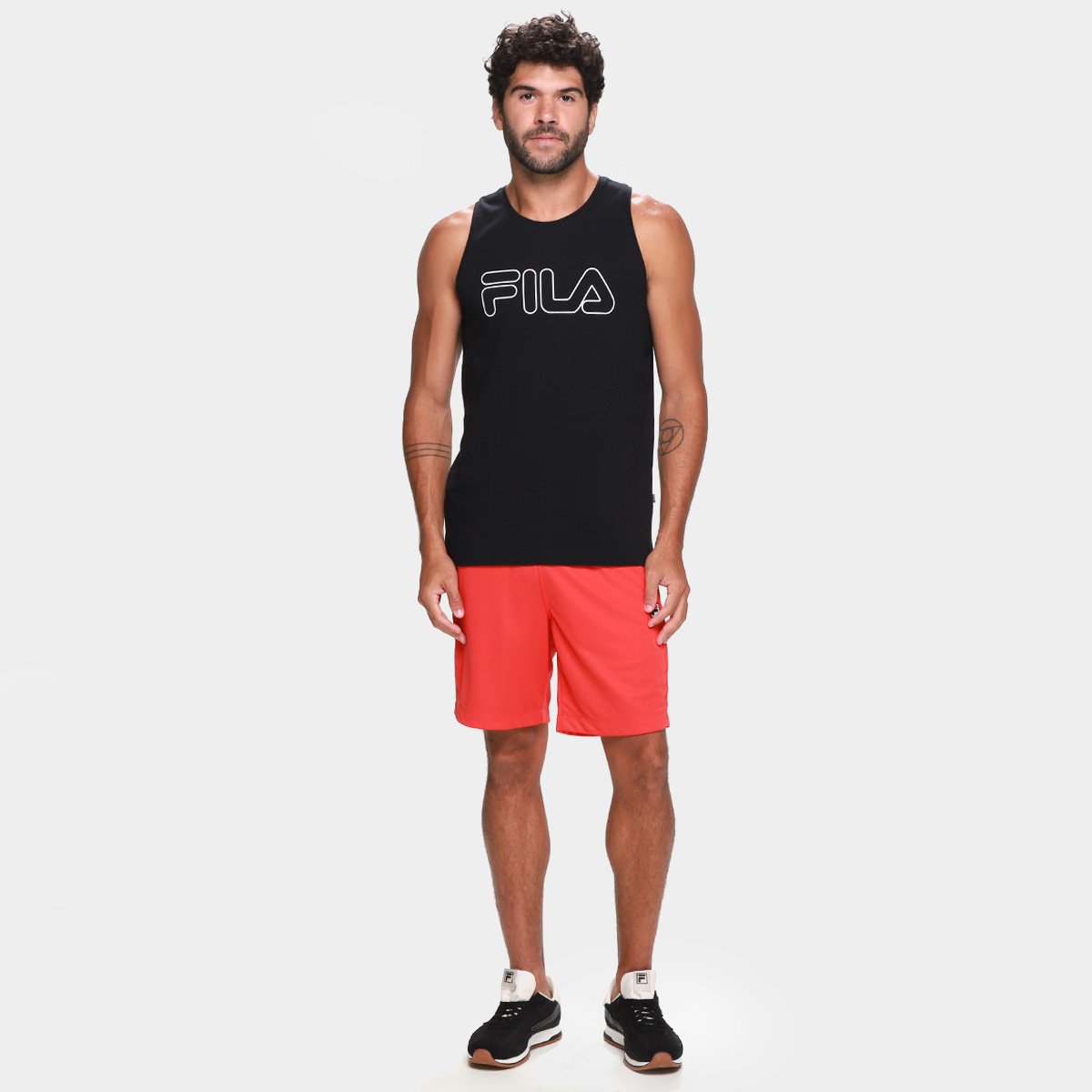 Regata Fila Letter Outline Masculino - Tam: P - 3