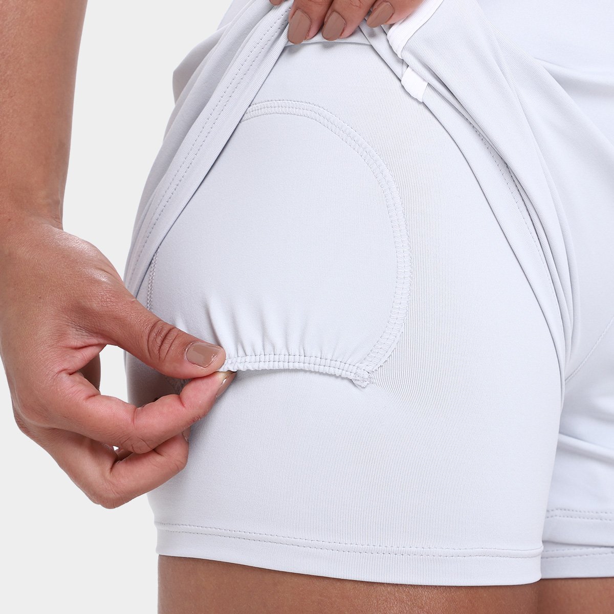 Short Fila Duplo Regular Tennis Sports Club Feminino - Tam: P - 2