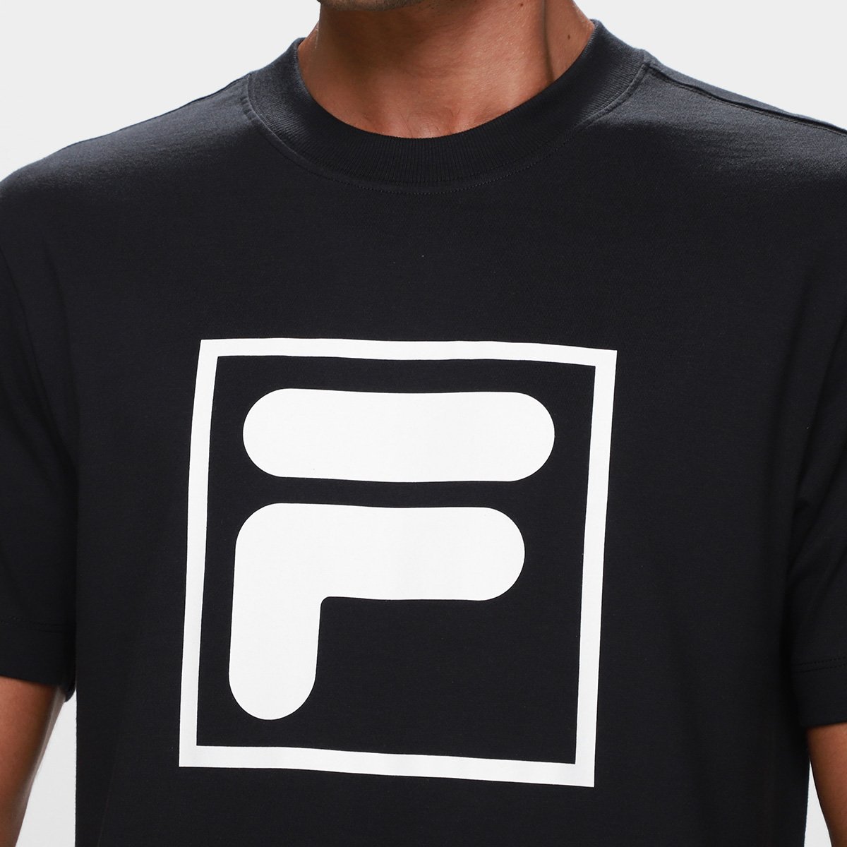 Camiseta Fila Confort F-Box Union Classics Masculina - Tam: GG - 2