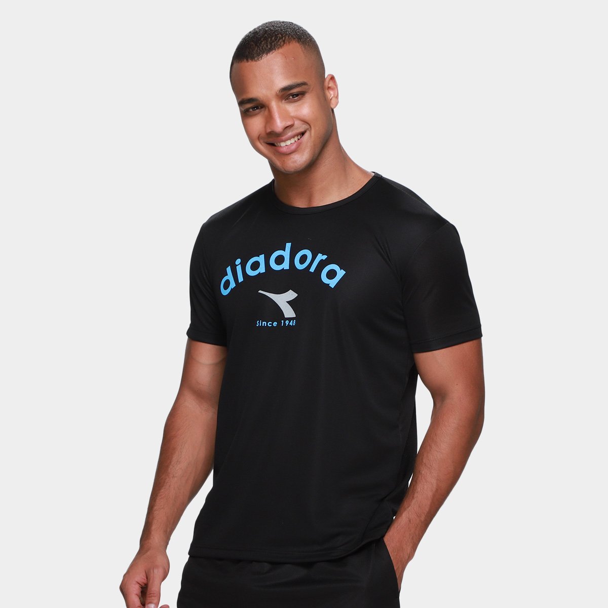 Kit Camiseta Diadora Com 2 Peças Masculina - Tam: P - 3