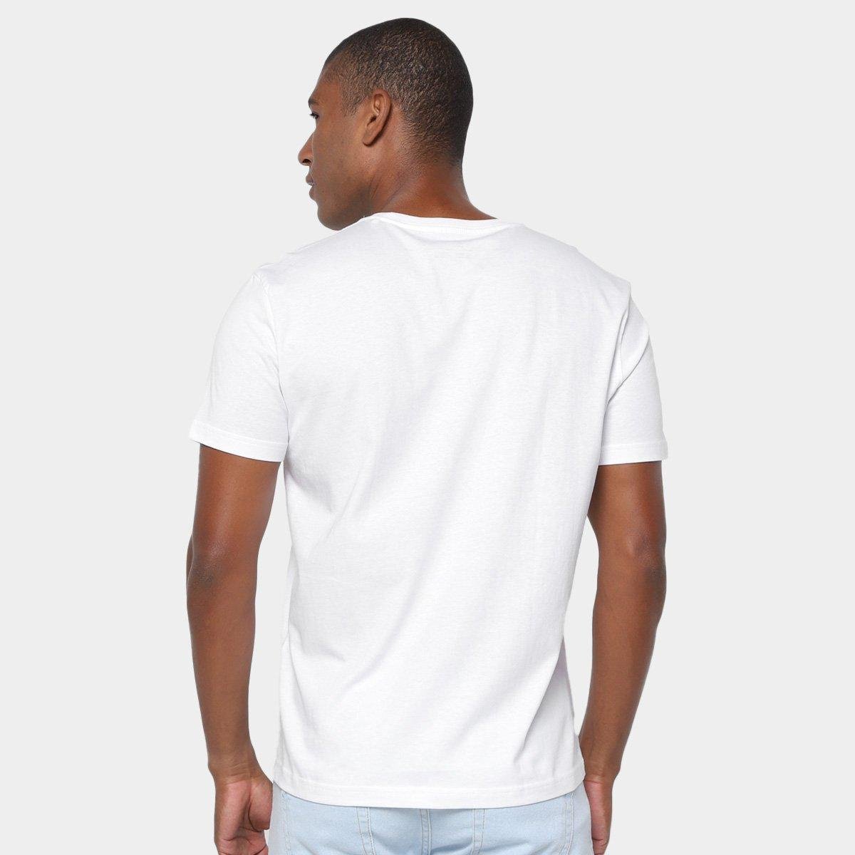 Kit Camiseta Calvin Klein Casual Masculina - 2 Peças - Tam: P - 2