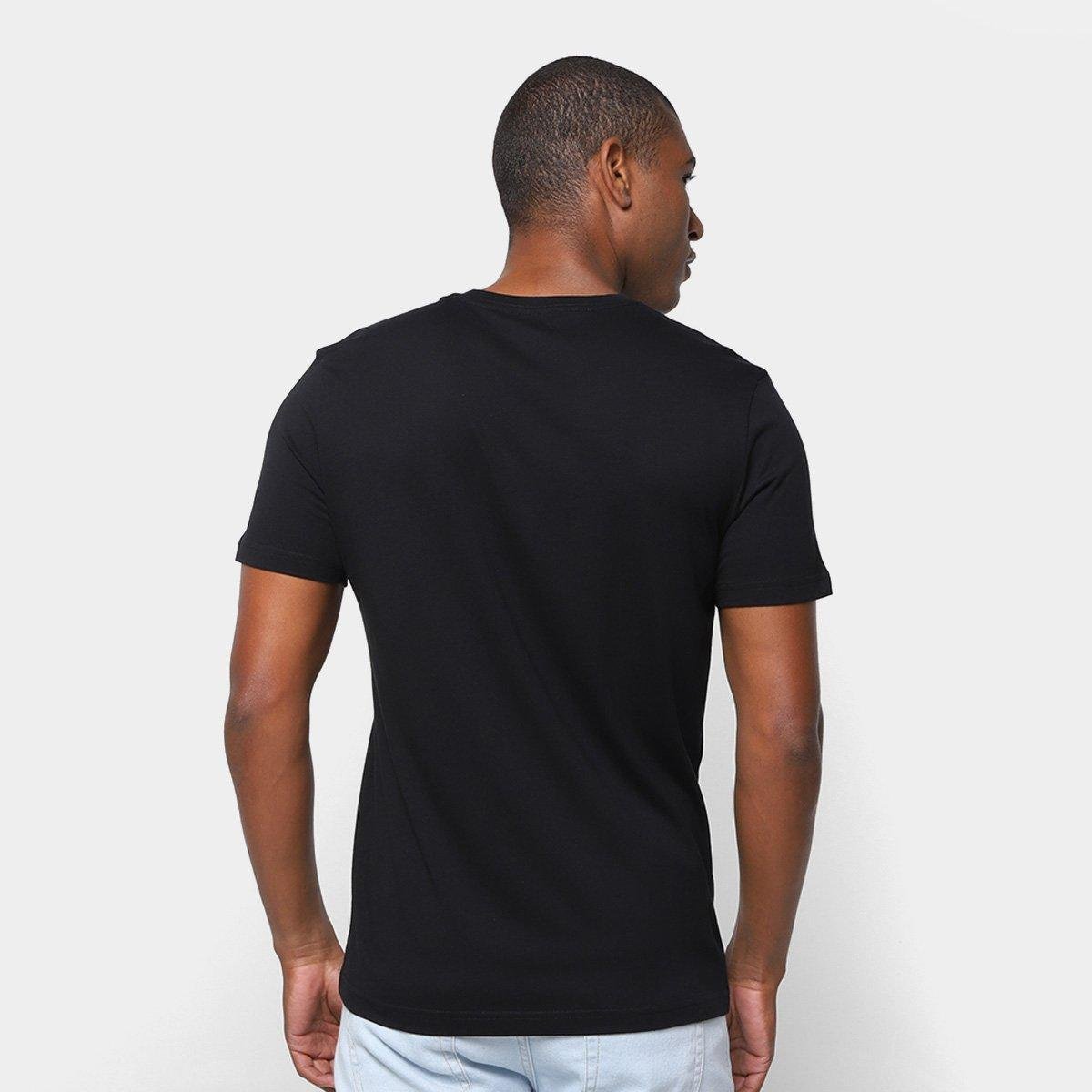 Kit Camiseta Calvin Klein Casual Masculina - 2 Peças - Tam: P - 4
