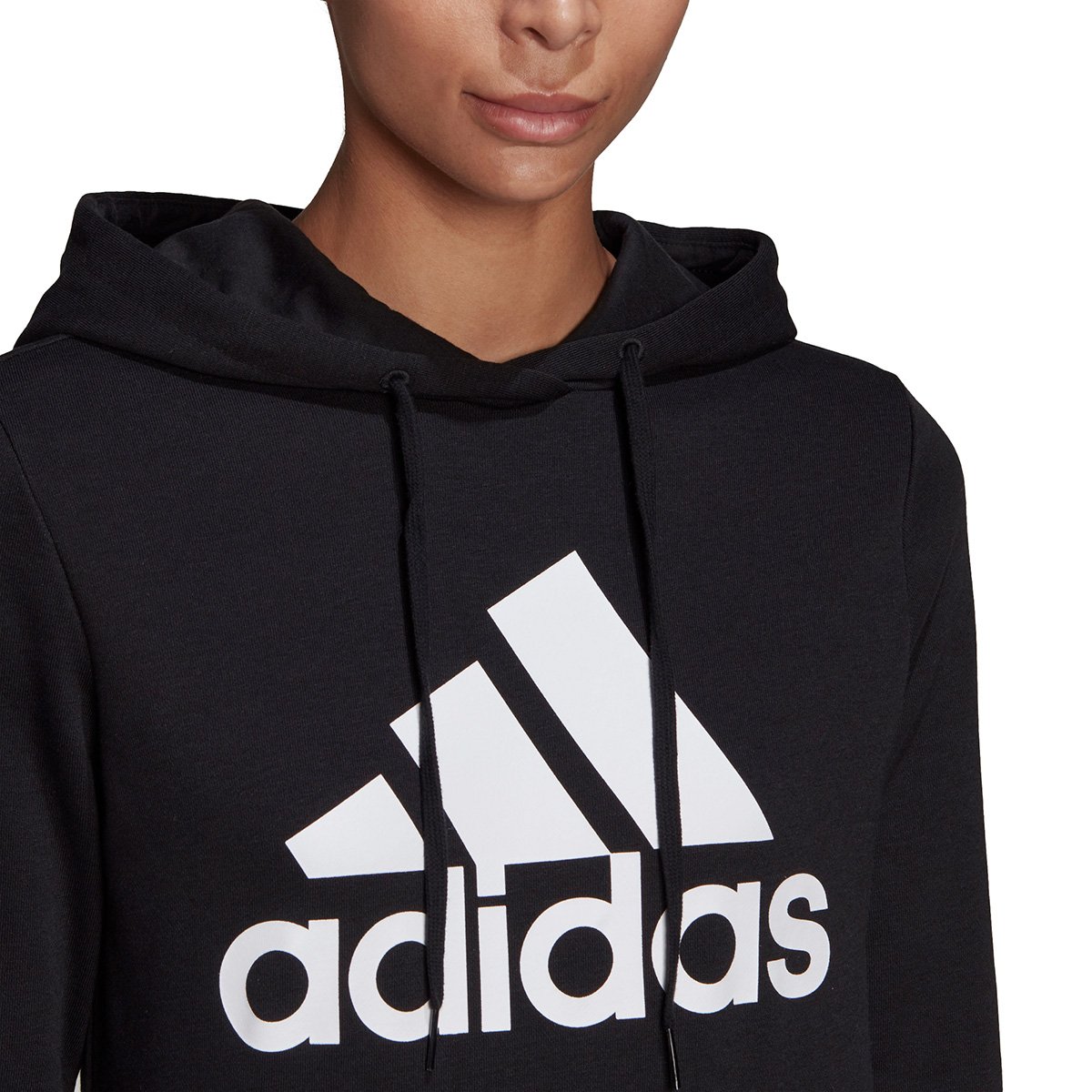 Moletom Adidas Logo Capuz Feminino - Tam: P - 2