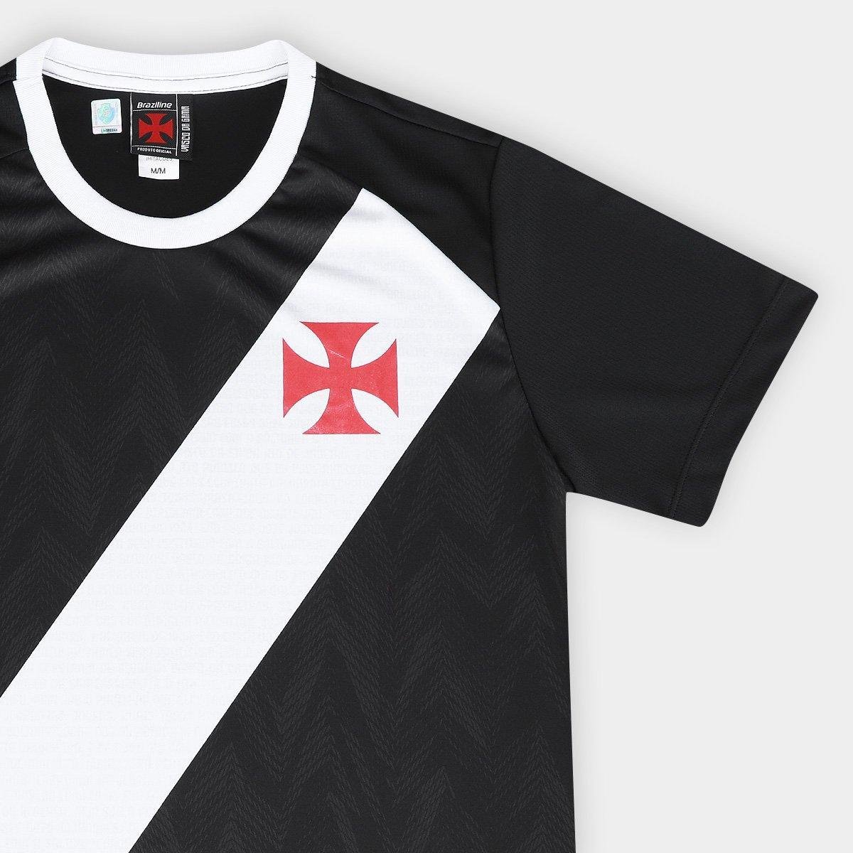 Camisa Vasco Braziline Principia Masculina - Tam: M - 4