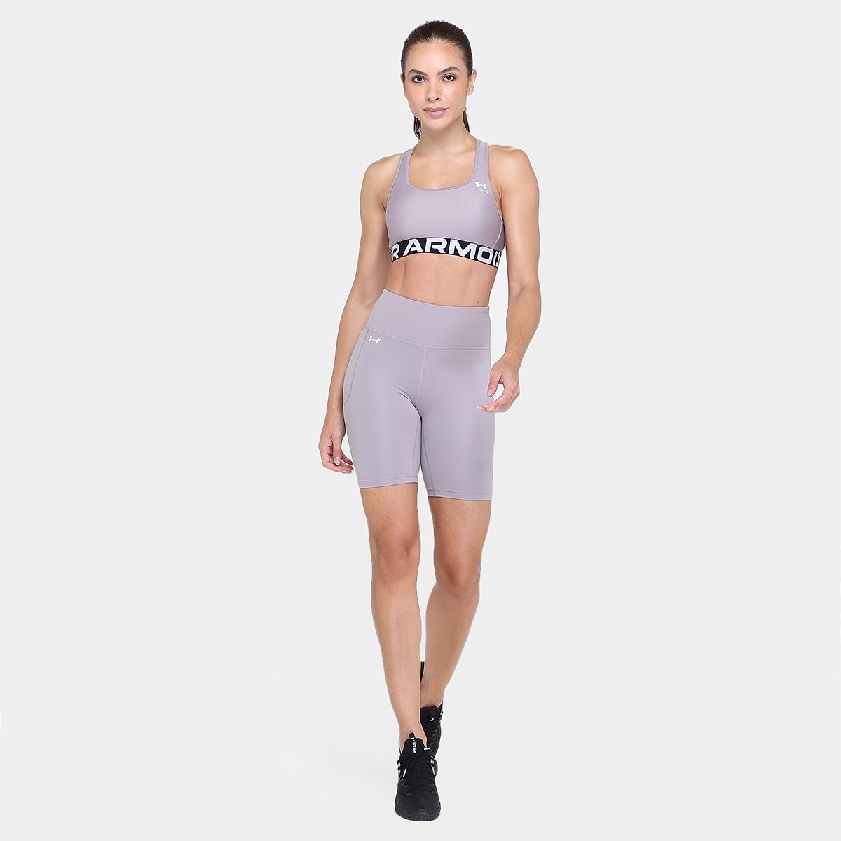 Top Under Armour HG Authentics Mid Feminino - Tam: GG - 4