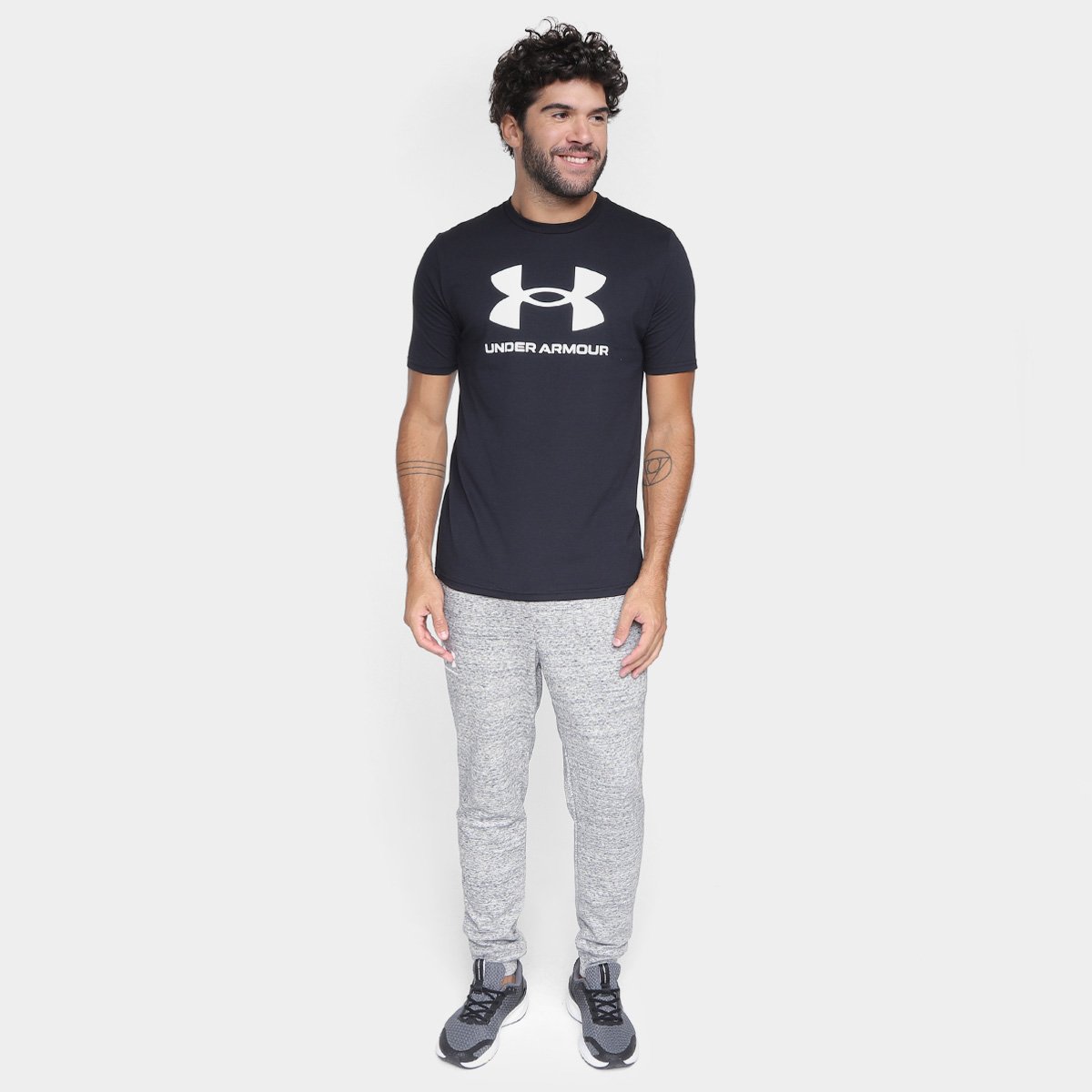 Camiseta Under Armour Sportstyle Masculina - Tam: G - 3