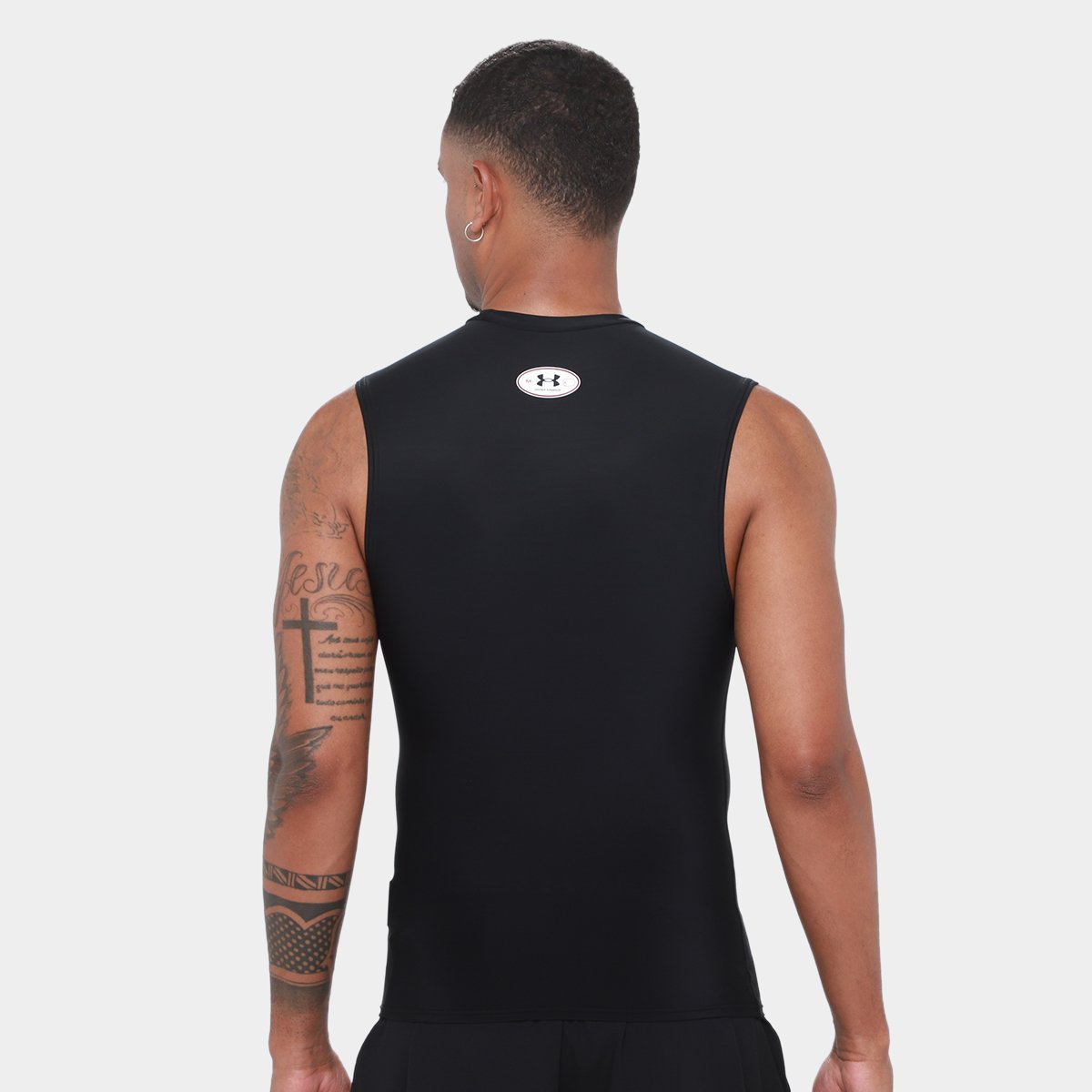Regata Under Armour HG OG Compressão Masculina - Tam: P - 1
