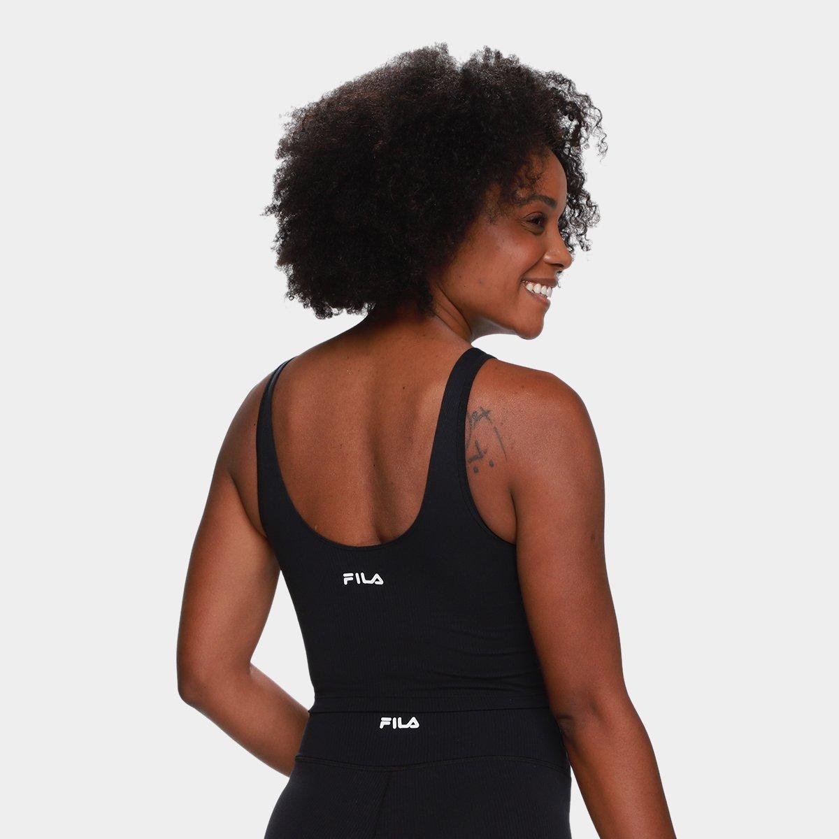 Top Fila Long Life Ribbed Feminino - Tam: GG - 1