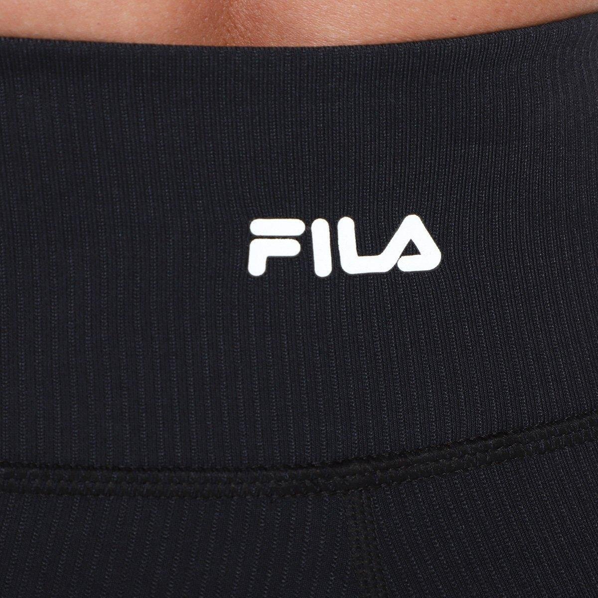 Bermuda Fila Life Ribbed Feminina - Tam: P - 2