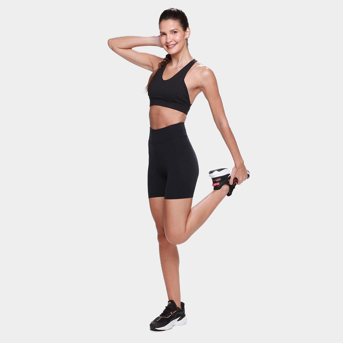 Bermuda Fila Life Ribbed Feminina - Tam: P - 3
