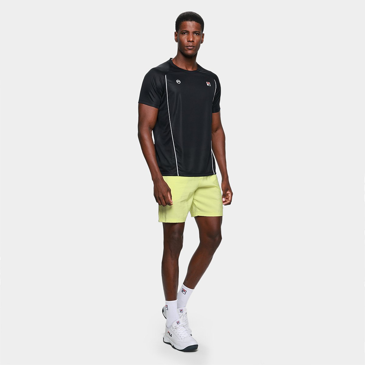 Camiseta Fila Match Ro 26 Masculina - Tam: P - 3
