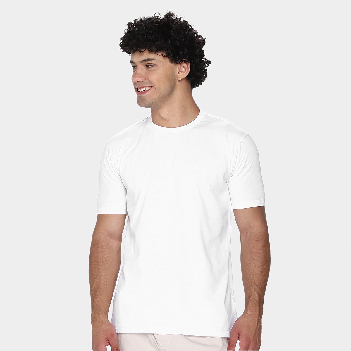 Kit Camiseta Nicoboco Slim Fit Duo Com 3 Masculina - Tam: P - 3