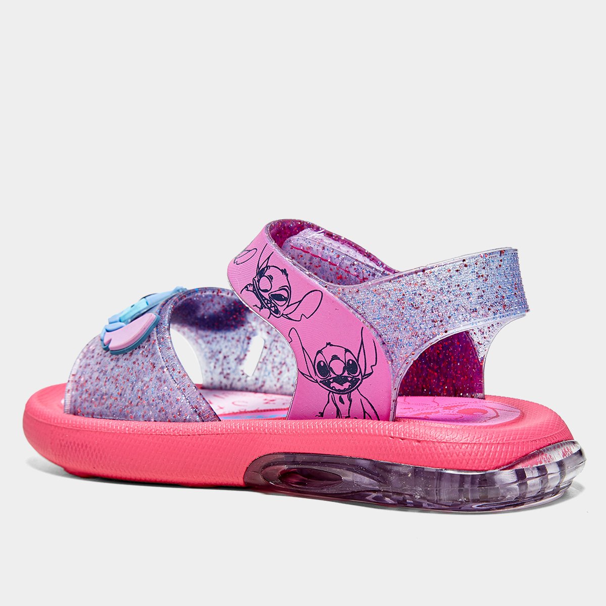 Sandália Infantil Grendene Kids Disney Led Menina - Tam: 19 - 3