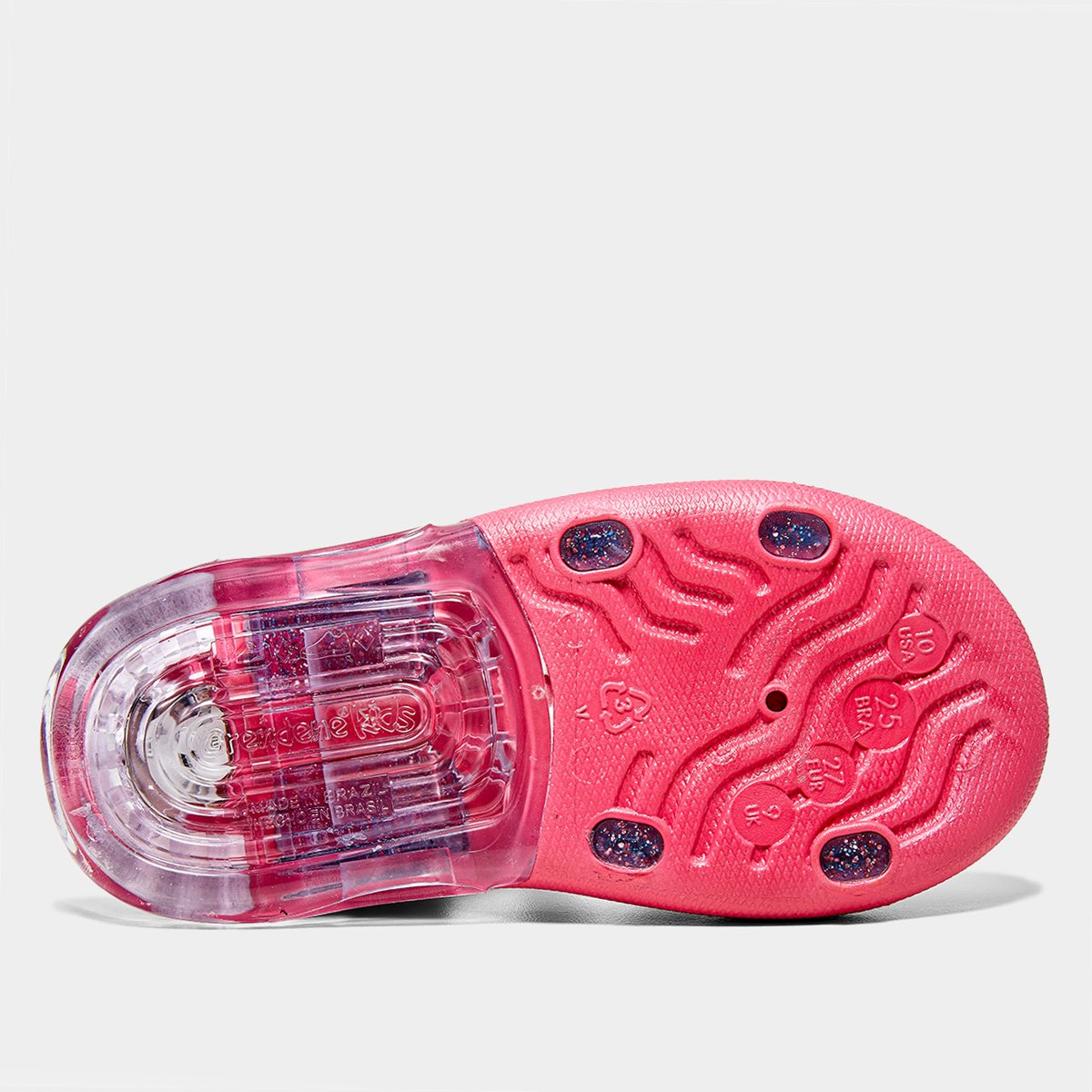 Sandália Infantil Grendene Kids Disney Led Menina - Tam: 19 - 5