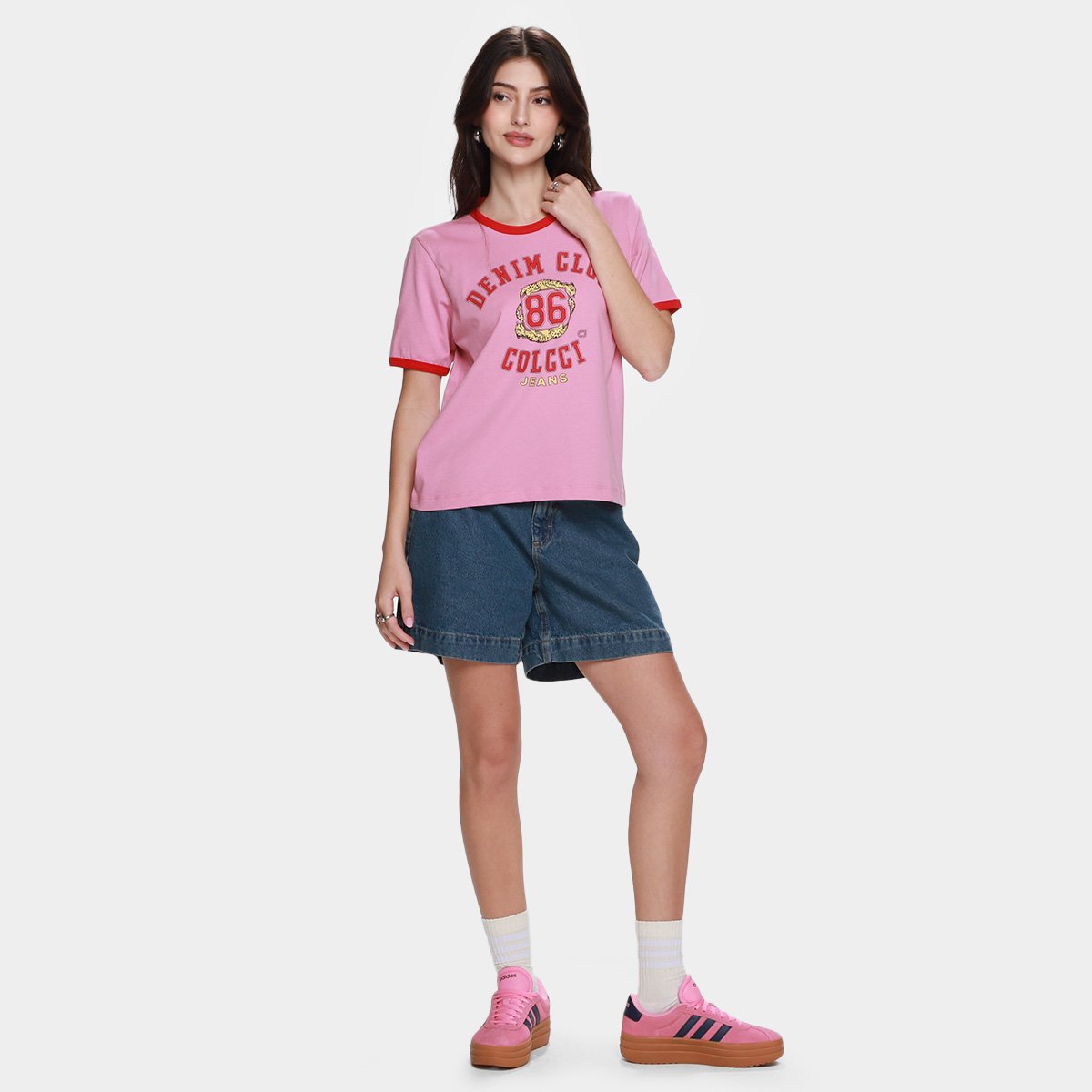 Camiseta Colcci Jeans Casual Feminina - Tam: P - 4