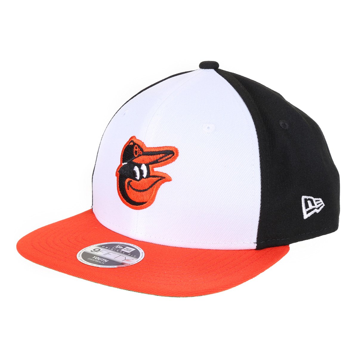 Boné Juvenil New Era Aba Reta Snapback MLB 950 OF SN Mini Balori Masculino