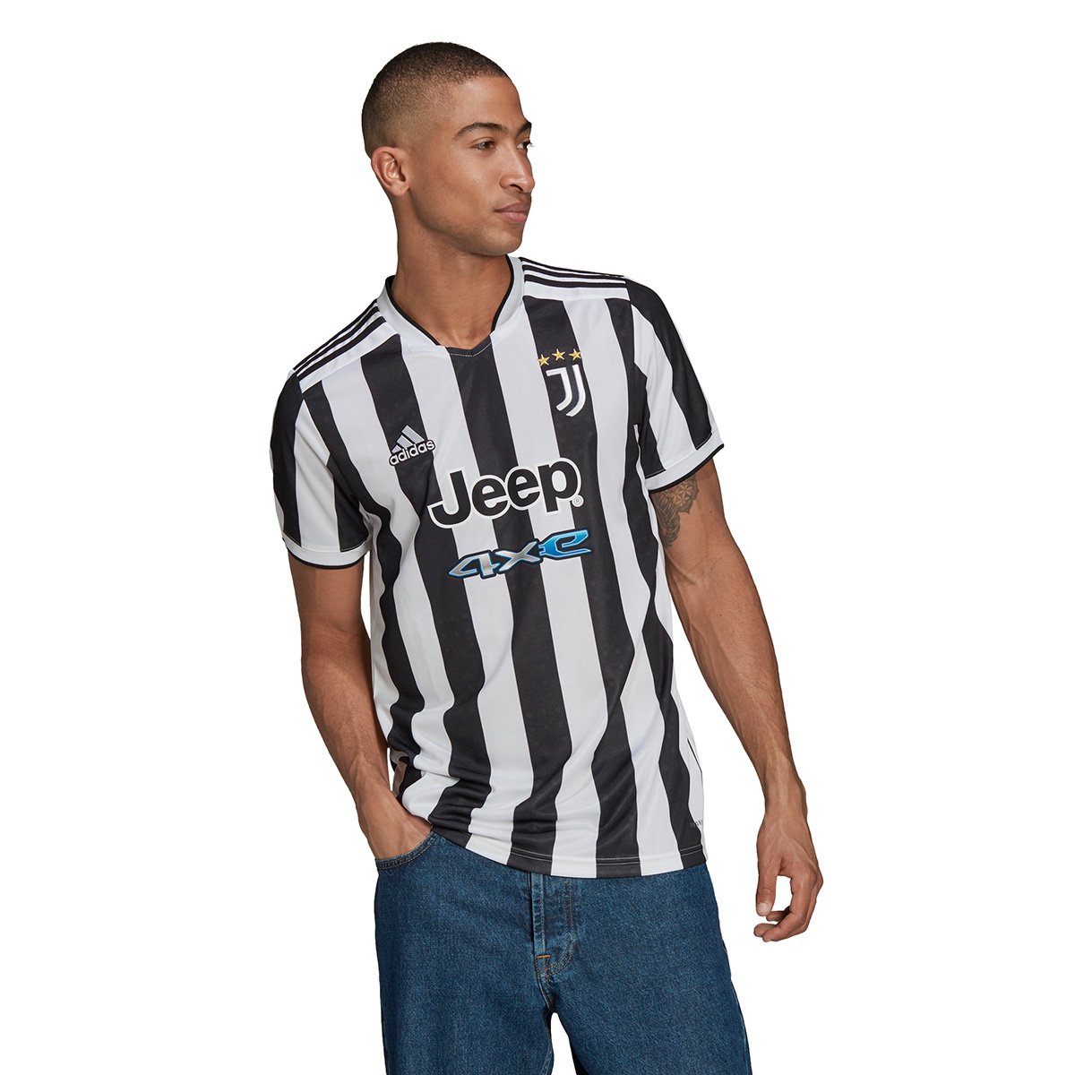 Camisa Juventus Home 21/22 s/n° Torcedor Adidas Masculina