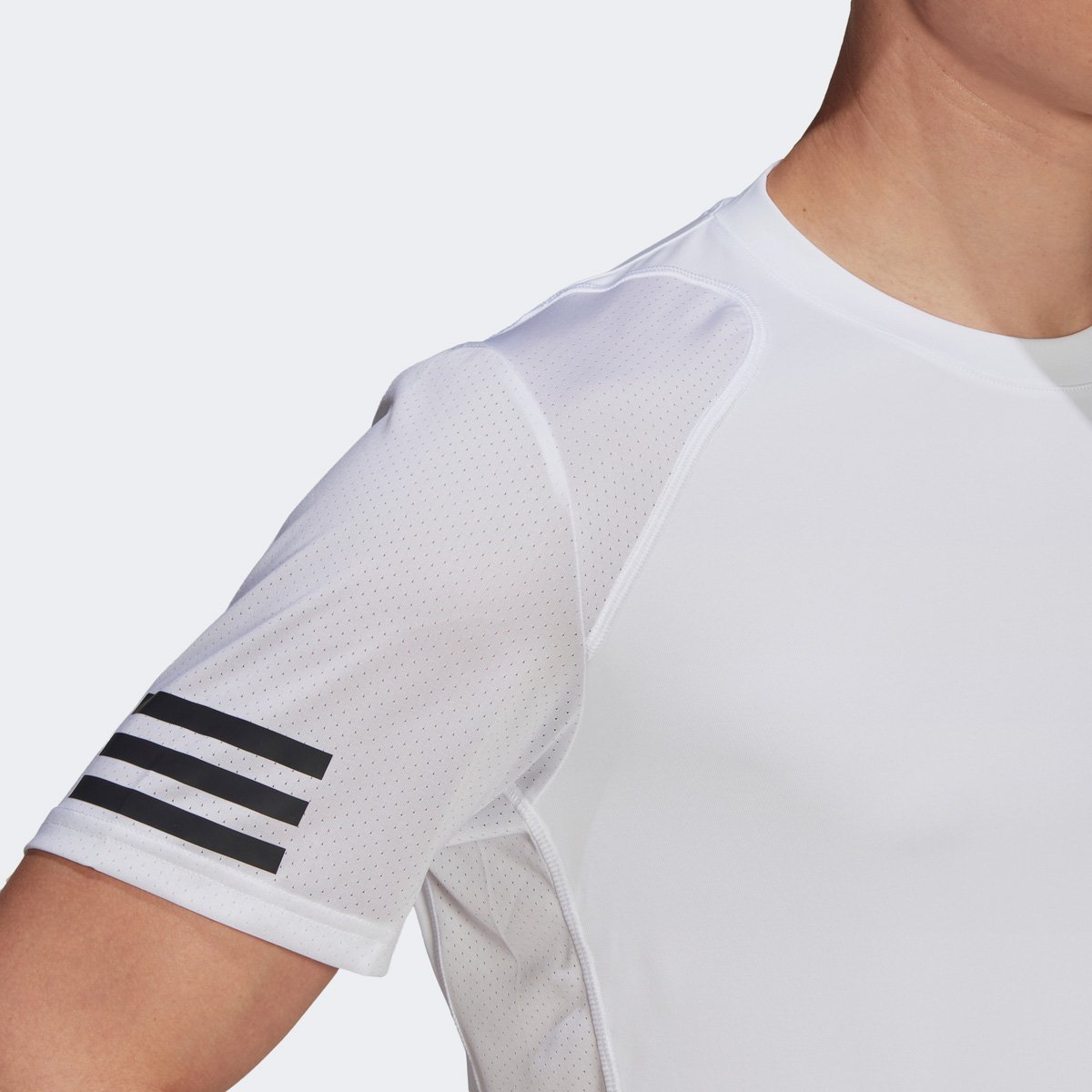 Camiseta Adidas Club 3 Listras Masculina - Tam: GG - 4