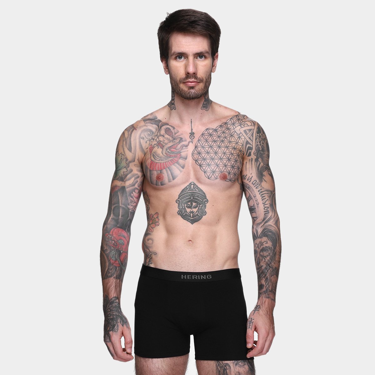 Kit Cueca Boxer Hering 10 Peças - Tam: P - 1