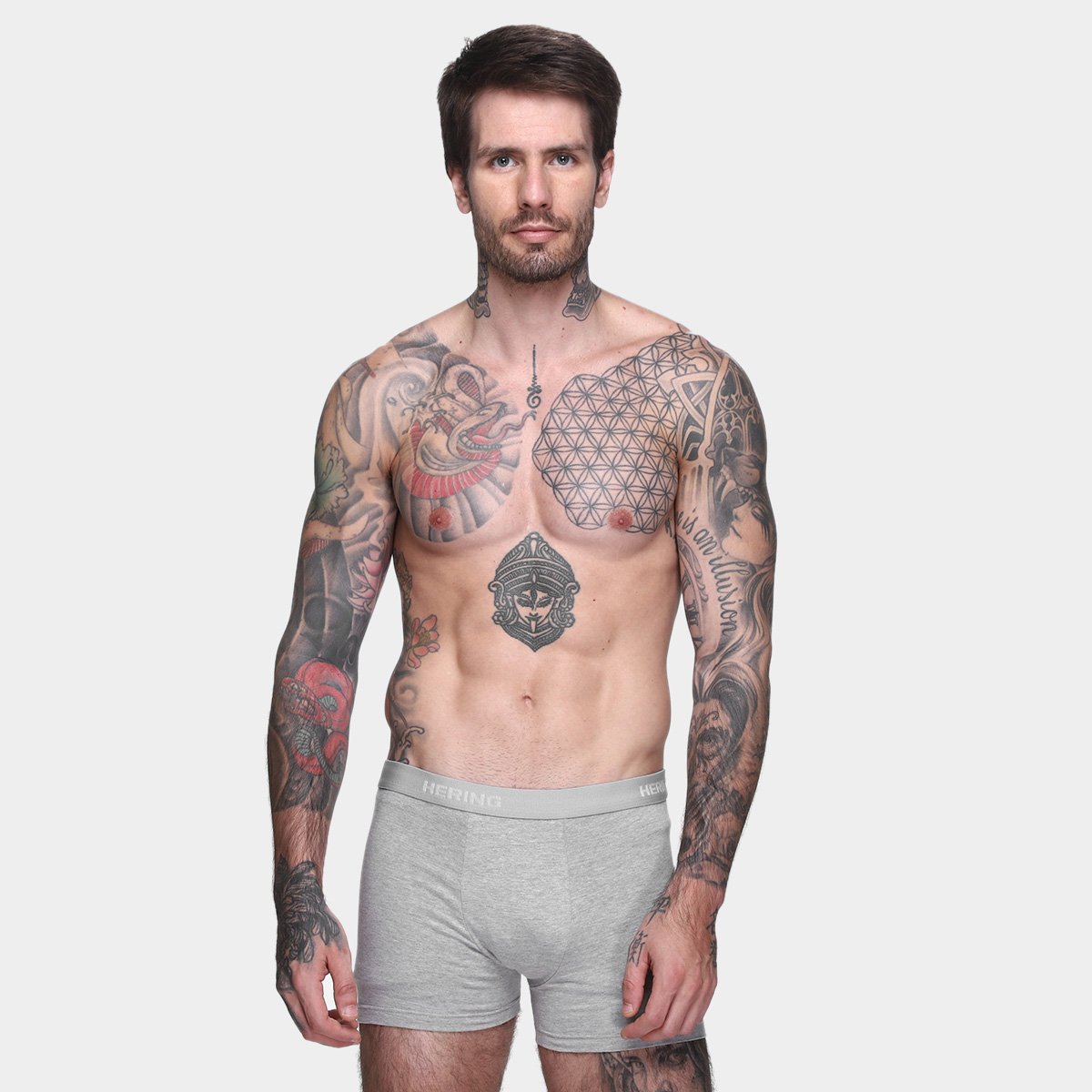 Kit Cueca Boxer Hering 10 Peças - Tam: P - 3