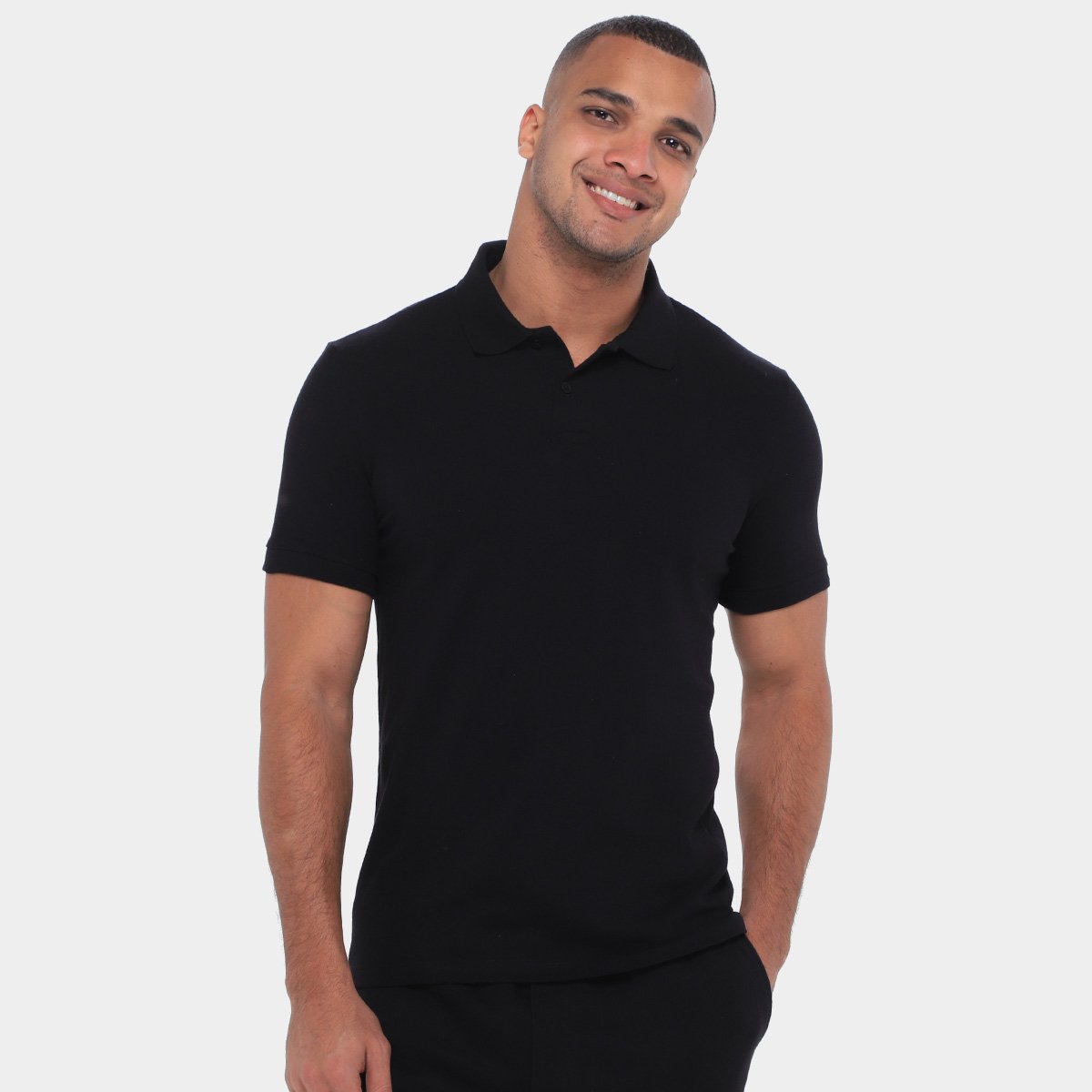 Kit Camisa Polo Hering C/ 2 Peças Masculina - Tam: M - 2
