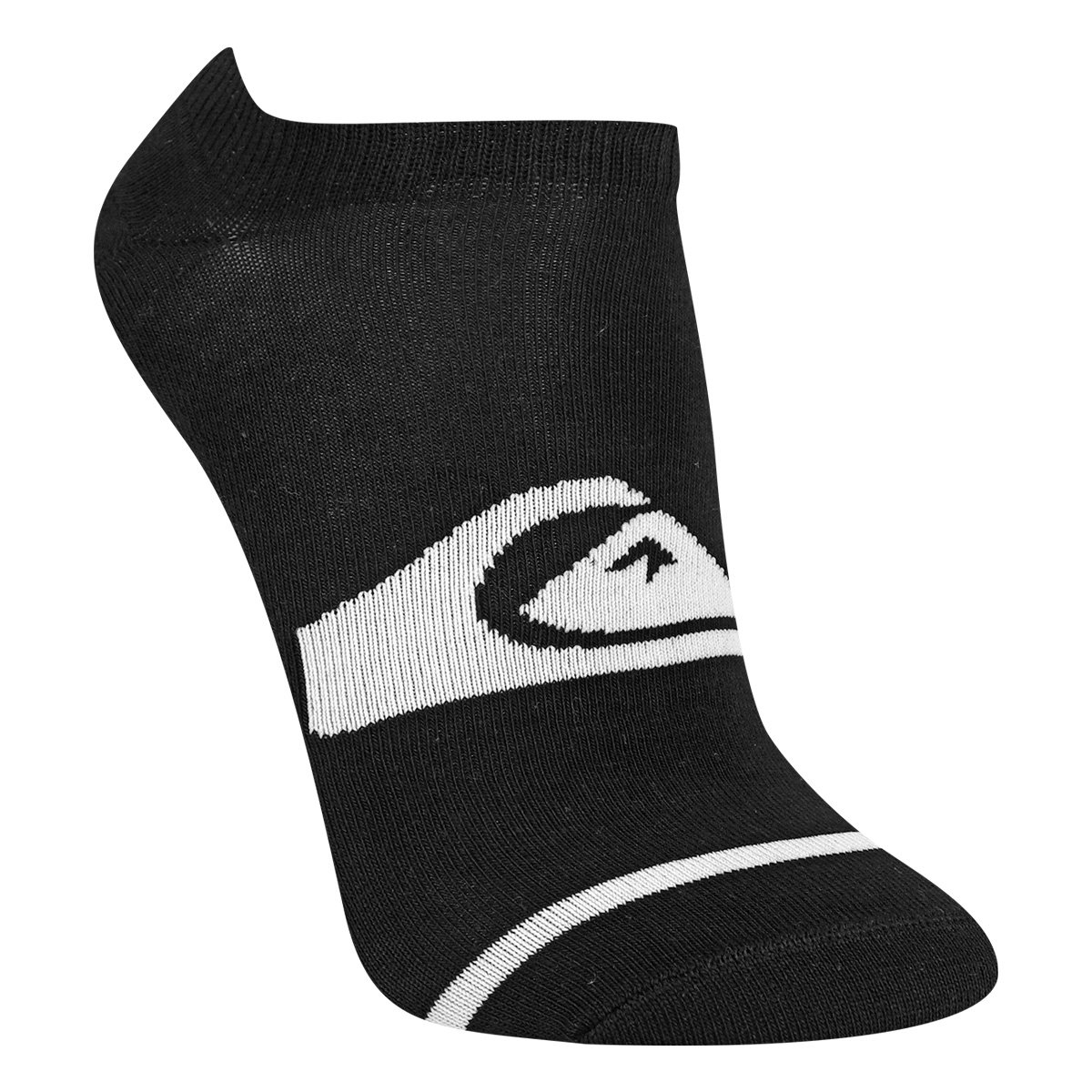 Kit Meia Quiksilver Invisivel C/ 3 Pares Masculina - Tam: 39/42 - 2