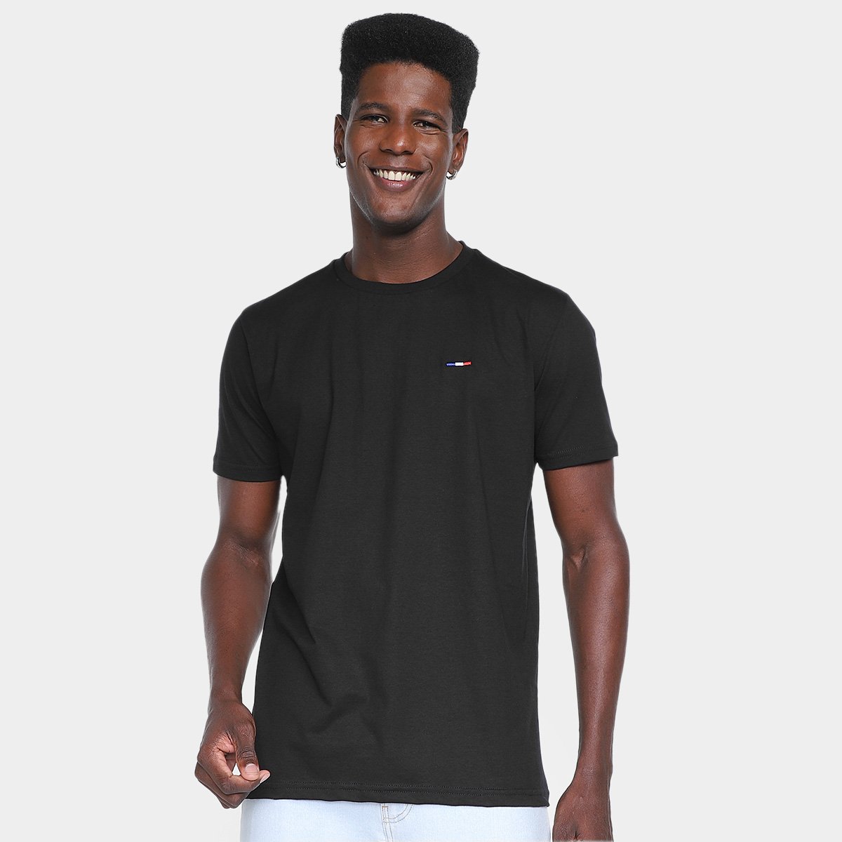Camiseta Básica Industrie Manga Curta Masculina - Tam: G - 1