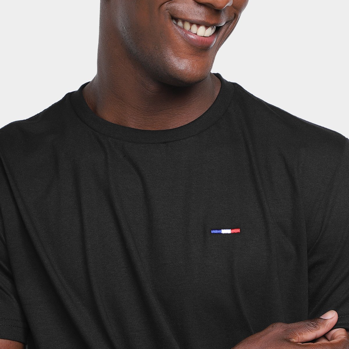 Camiseta Básica Industrie Manga Curta Masculina - Tam: G - 4
