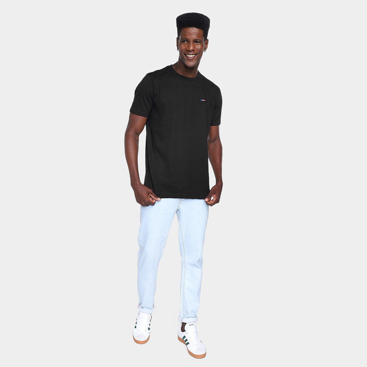 Camiseta Básica Industrie Manga Curta Masculina - Tam: G - 5