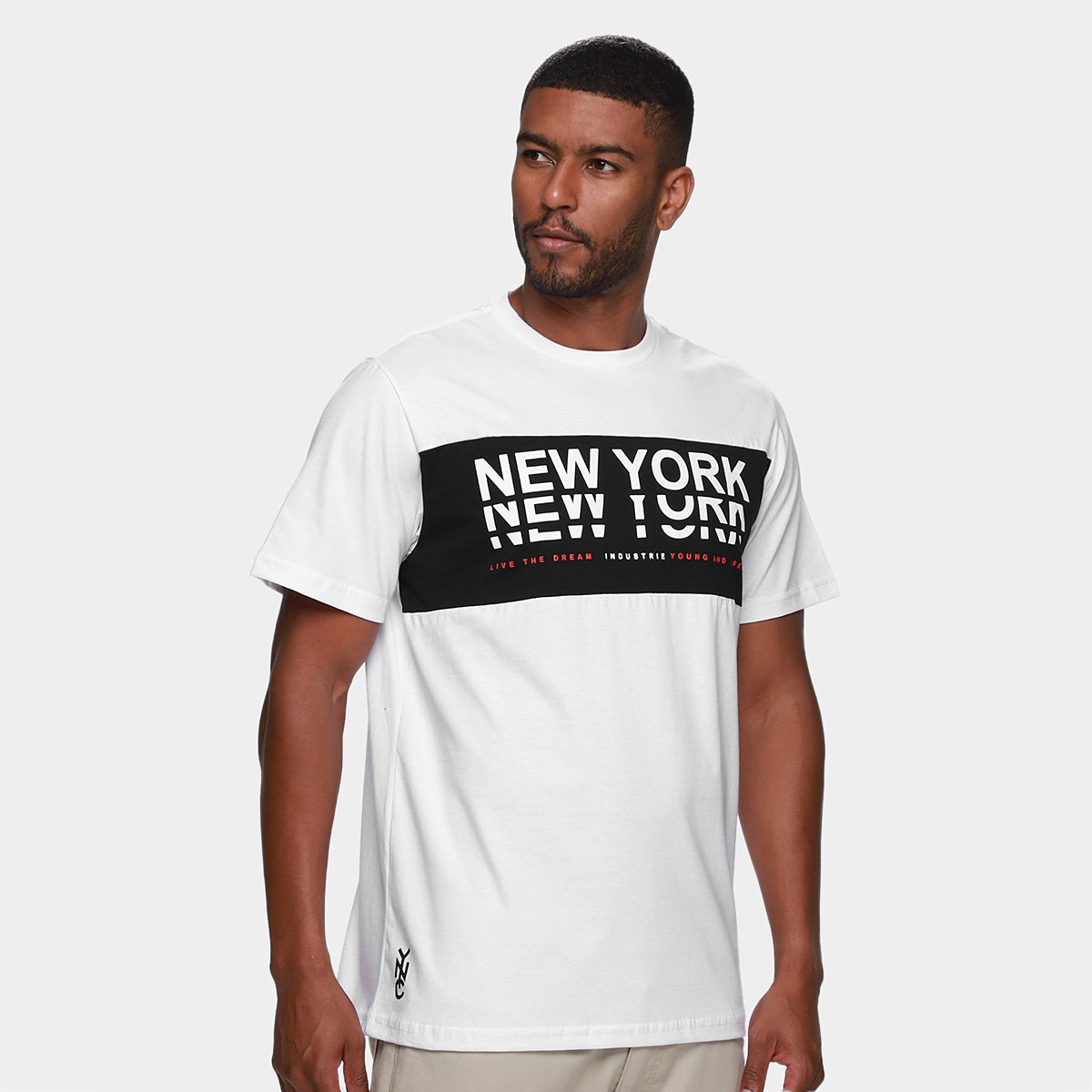 Kit Camiseta Industrie Coleção II Masculina 2 Peças - Tam: P - 1