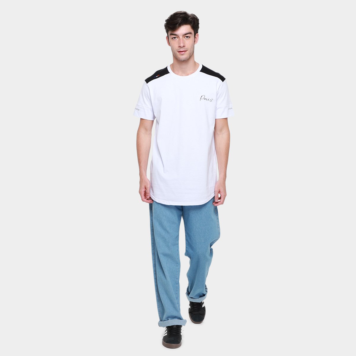 Kit Camiseta Industrie Casual Masculina - 2 peças - Tam: M - 5
