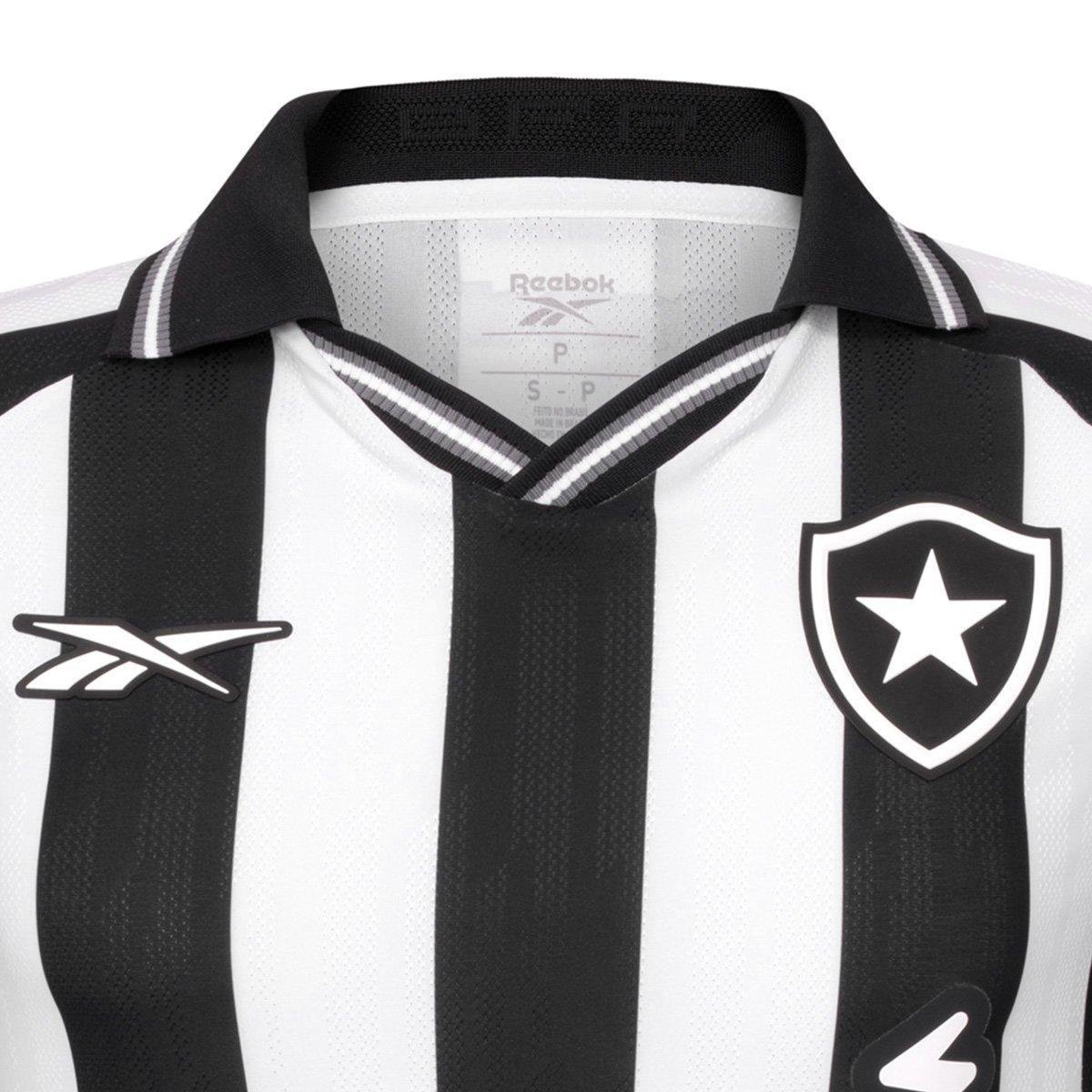 Camisa Botafogo I 25/26 s/n Torcedor Reebok Masculina - Tam: P - 3
