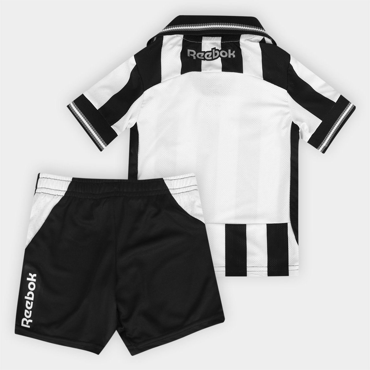 Kit Infantil Infantil Botafogo I 25/26 s/n Torcedor Reebok - Tam: 2A - 1