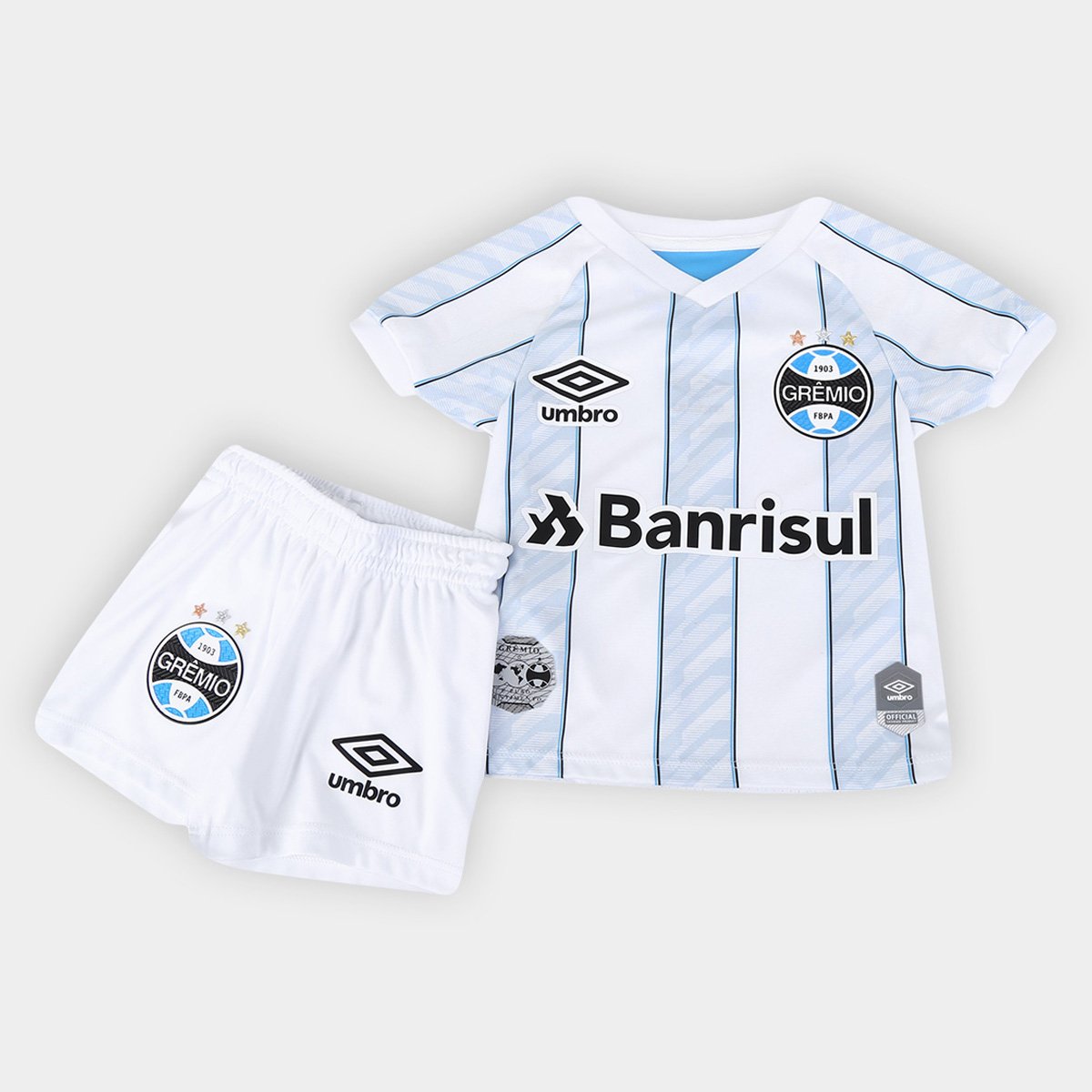 Kit Grêmio Infantil II 20/21 s/n° Torcedor Umbro