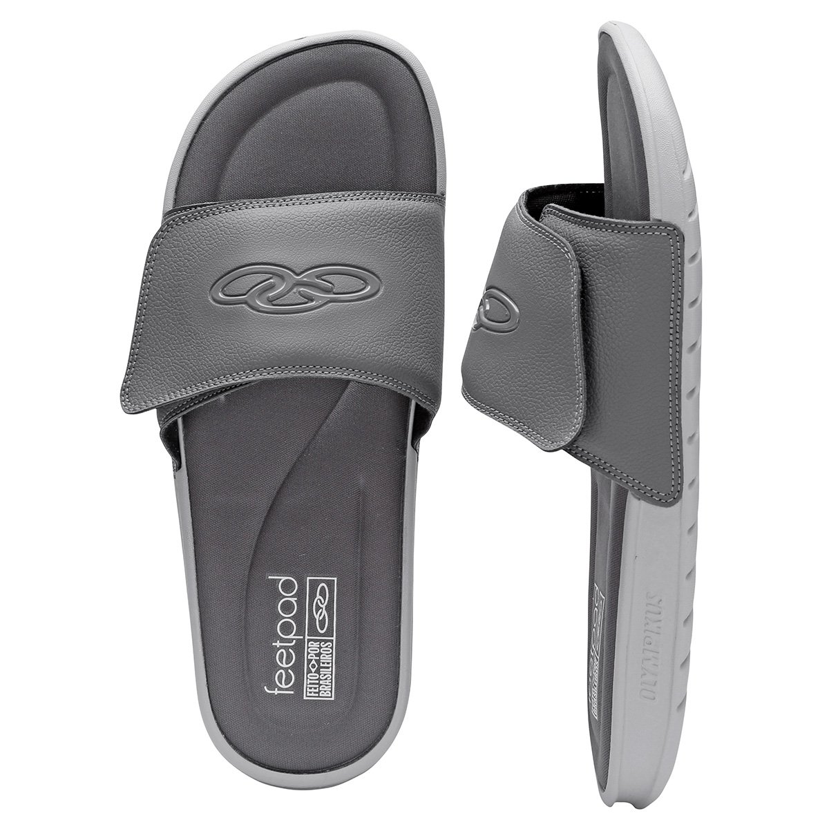 Chinelo Olympikus Melbourne Masculino - Tam: 43/44 - 3