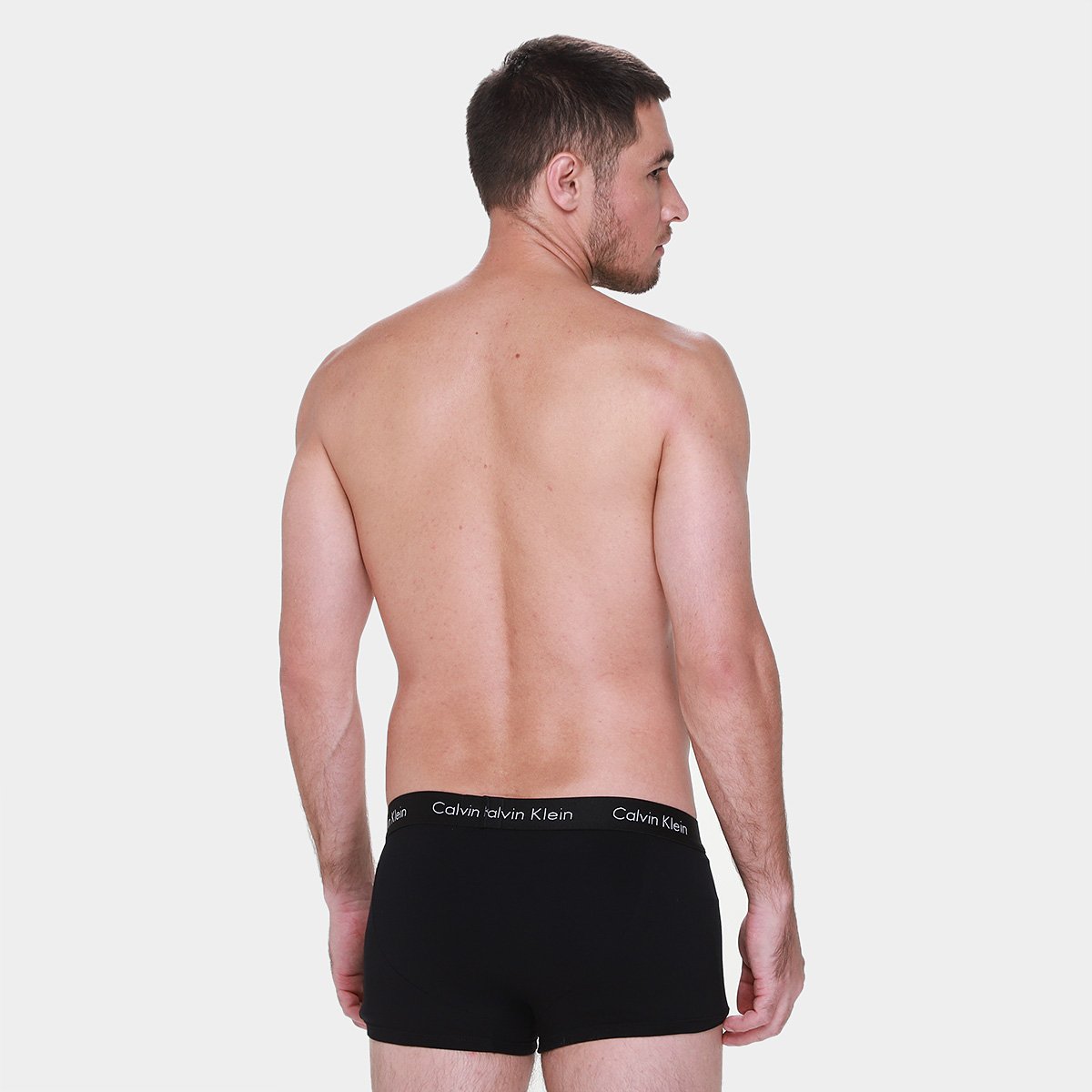 Kit Cueca Calvin Klein Trunk Low Rise 4 Peças - Tam: XG - 2