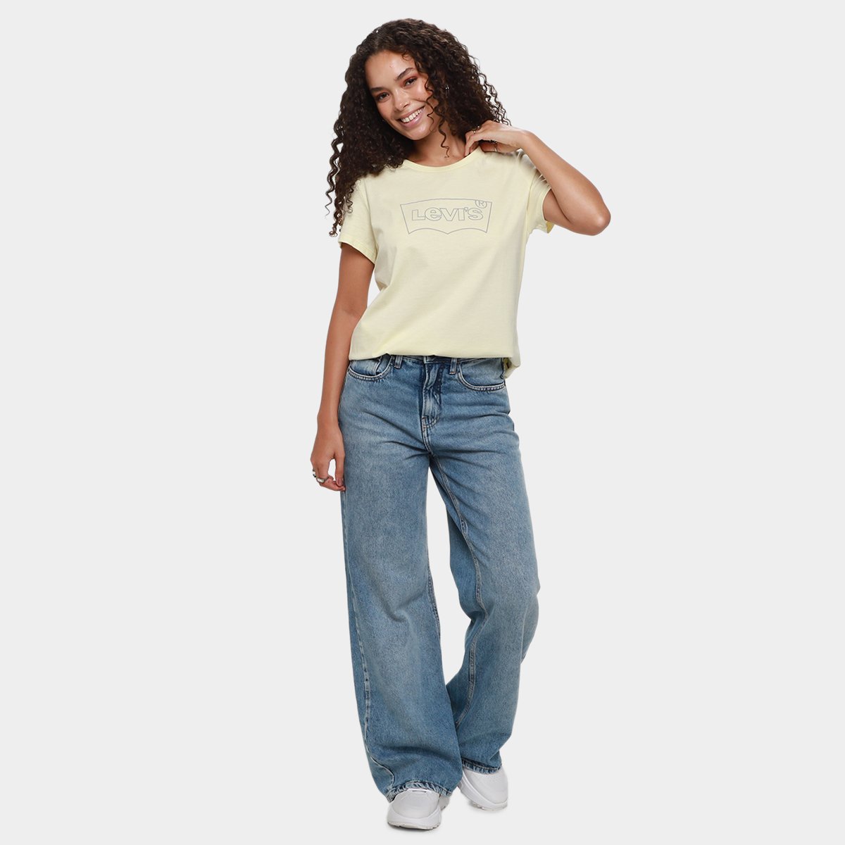 Camiseta Levi's The Perfect Feminina - Tam: P - 4