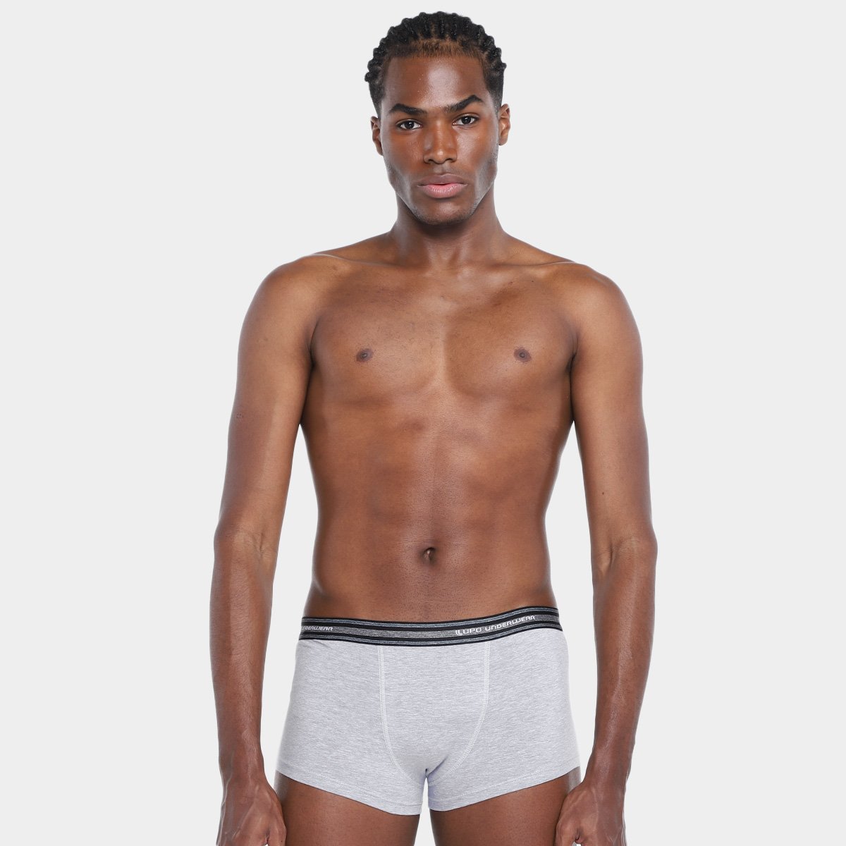 Kit Cueca Sunga Lupo Algodão 4 Peças - Tam: M - 1