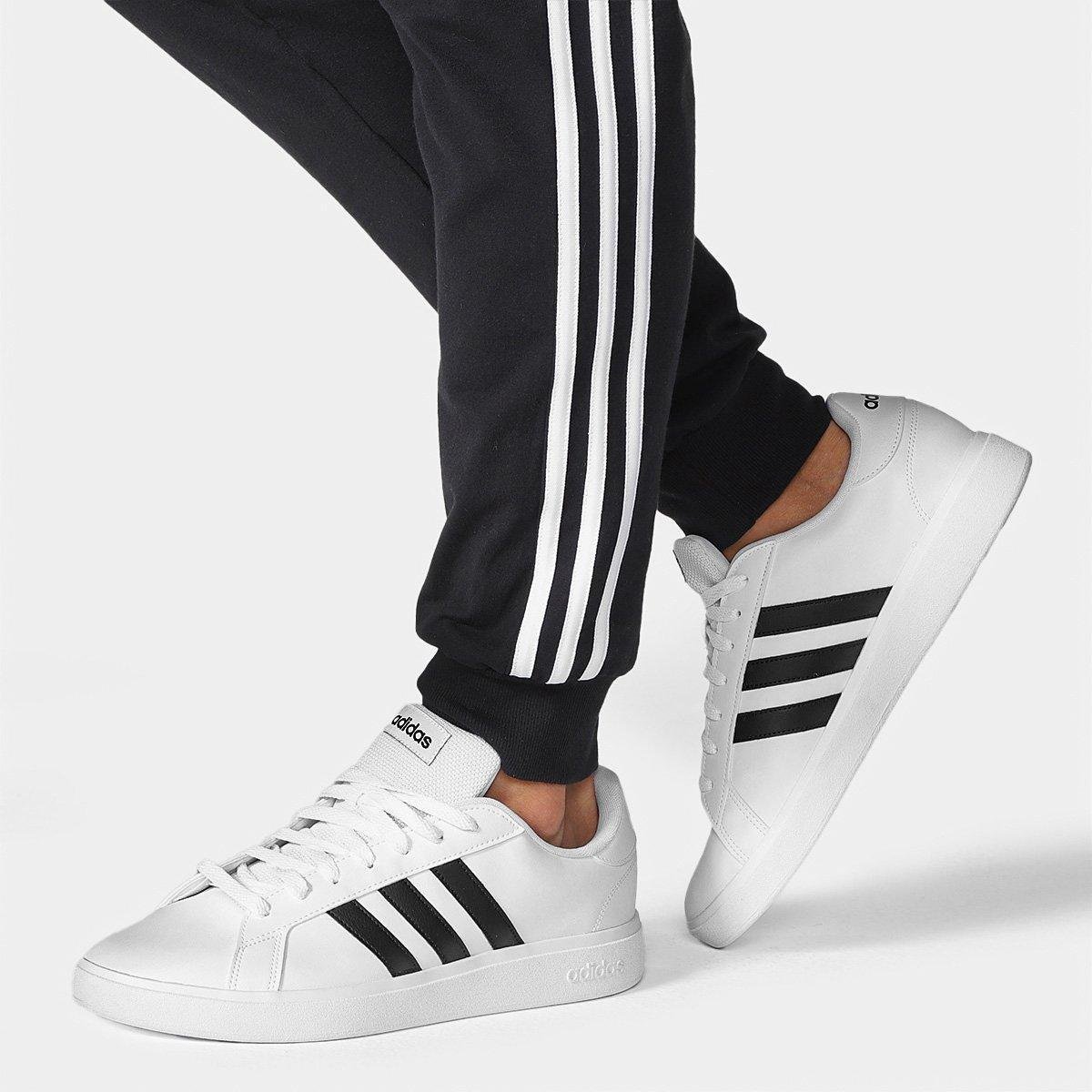 Tênis Masculino Adidas Grand Court Base - Tam: 44 - 1