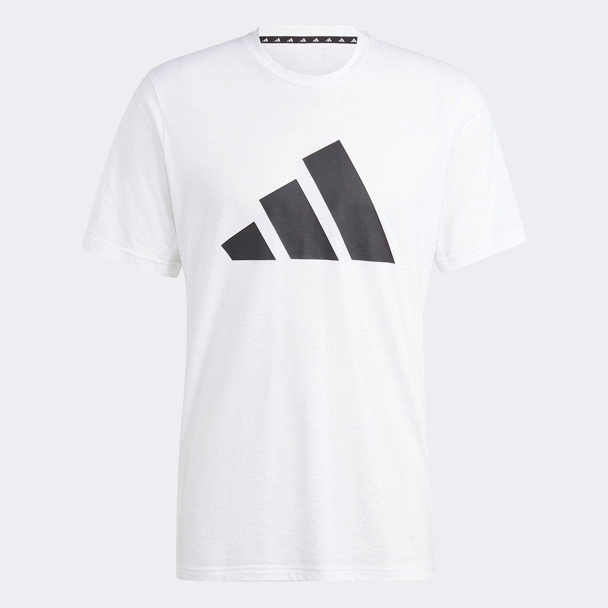 Camiseta Adidas Training Essentials Logo Masculina - Tam: P - 5