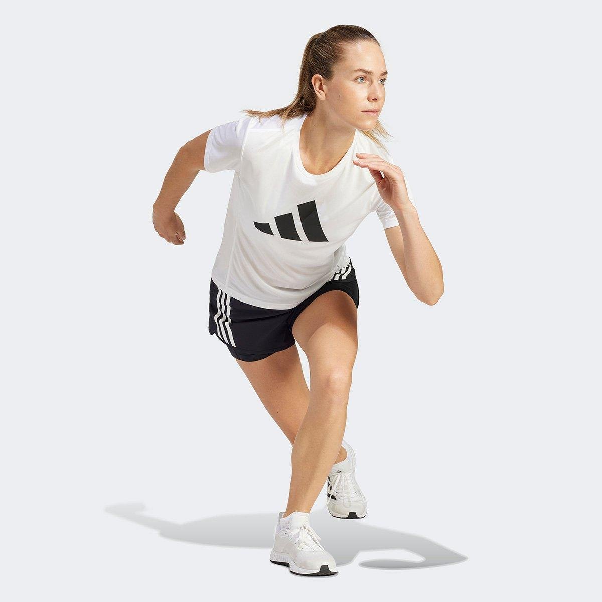 Camiseta Adidas Run It Feminina - Tam: P - 4